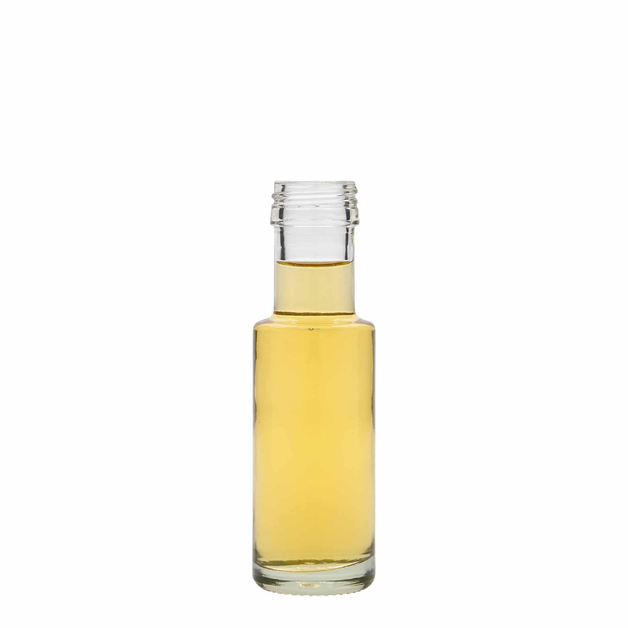 100 ml glasflaske 'Dorica', åbning: PP 31,5
