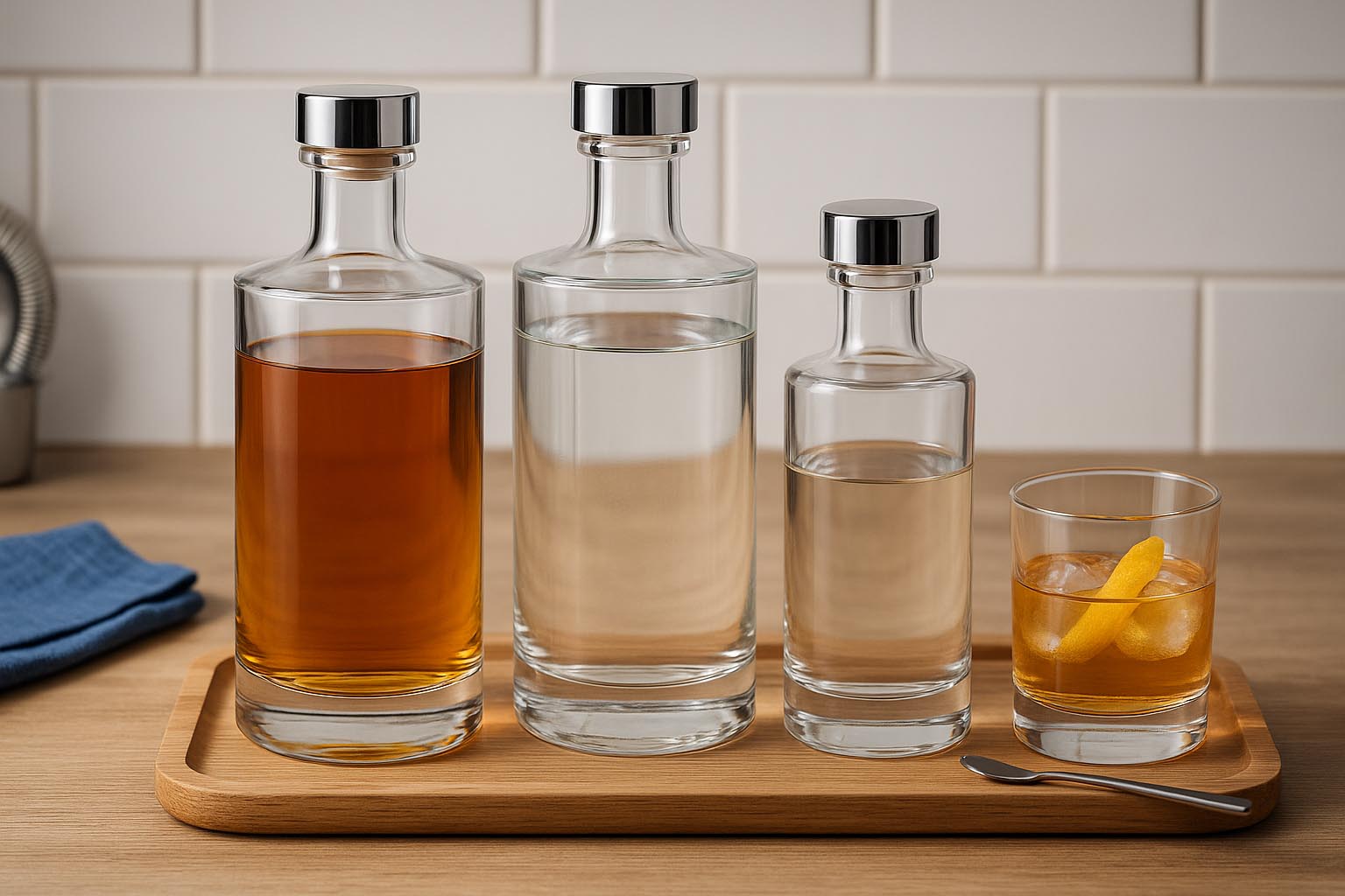 700 ml glasflaske 'Aventura', åbning: GPI 33