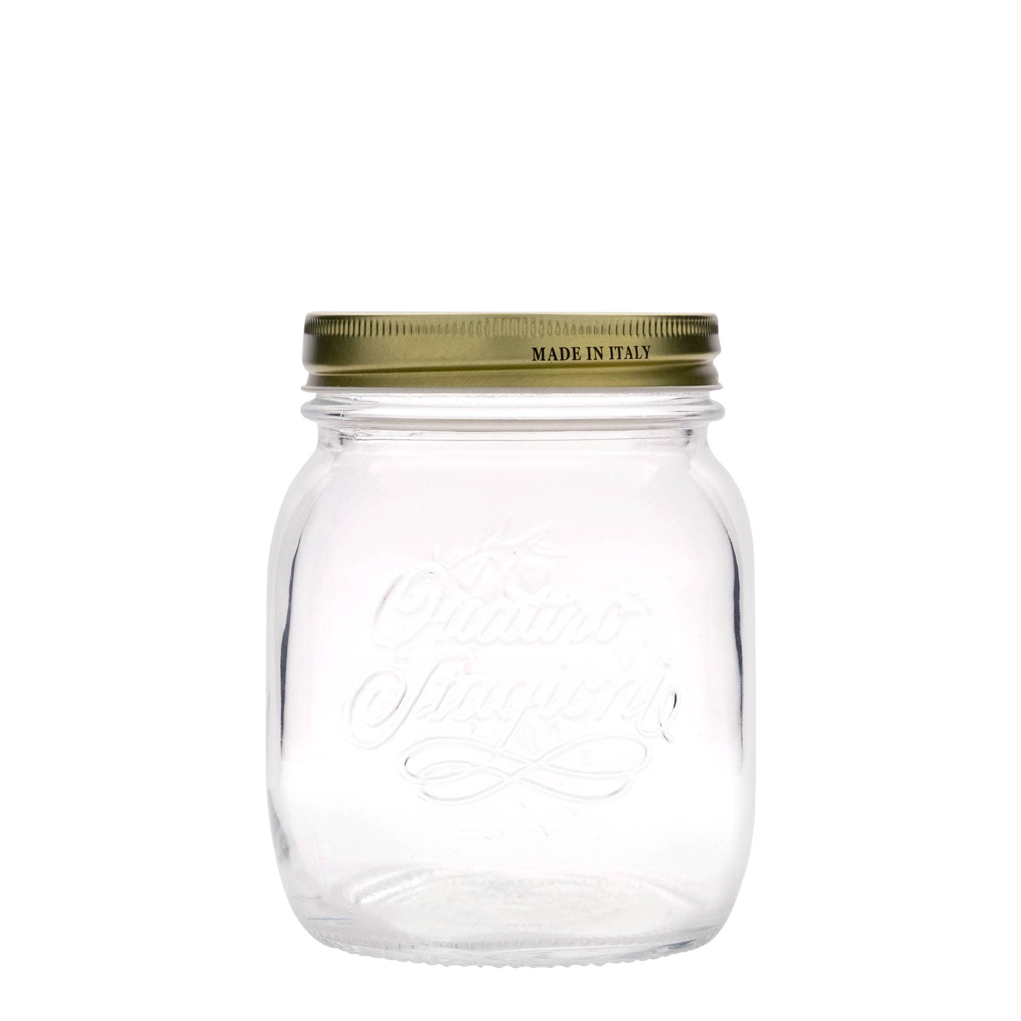 700 ml glas 'Quattro Stagioni', åbning: skruelåg