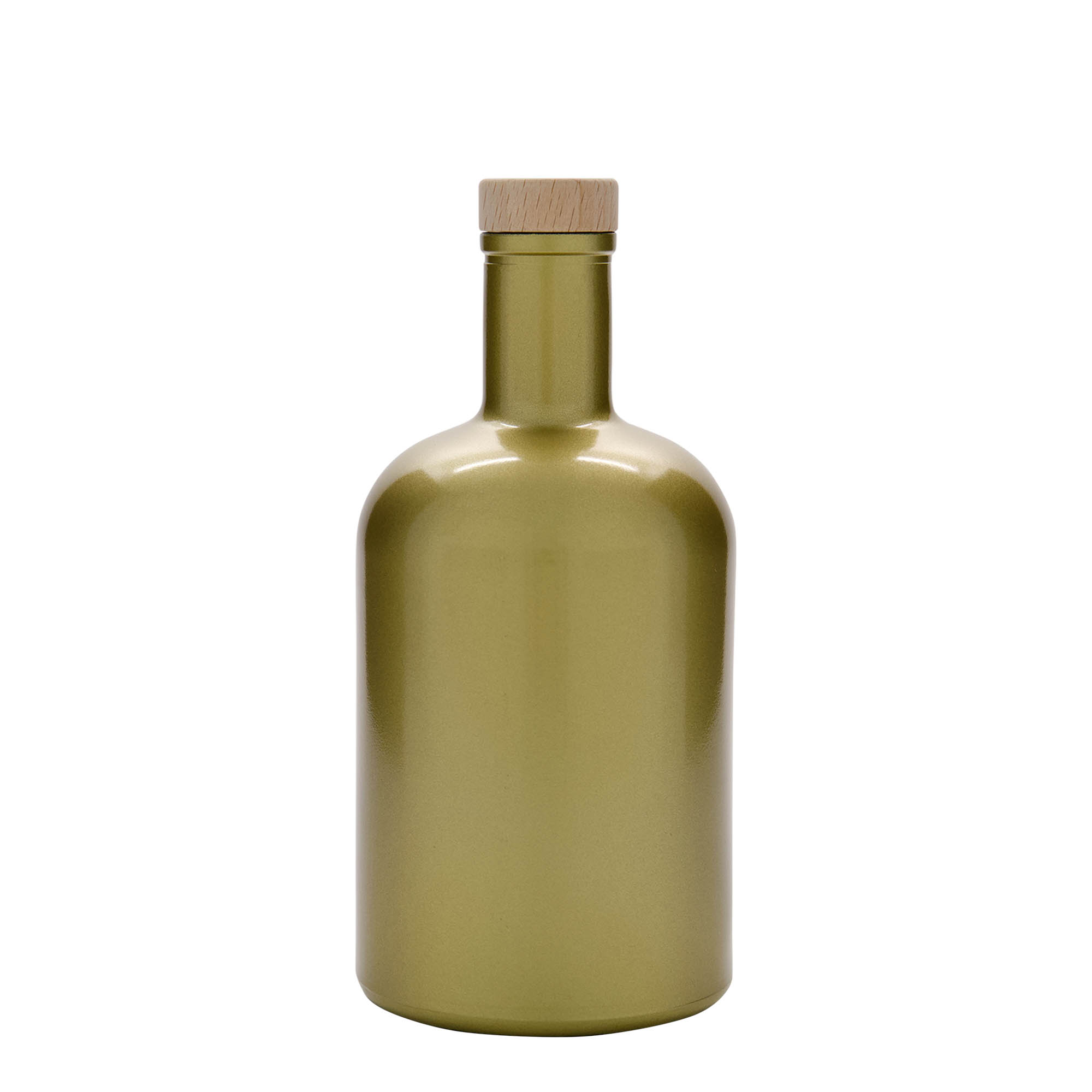 700 ml glasflaske 'Gerardino', guld, åbning: kork 700 ml glasflaske 'Gerardino', guld, åbning: kork