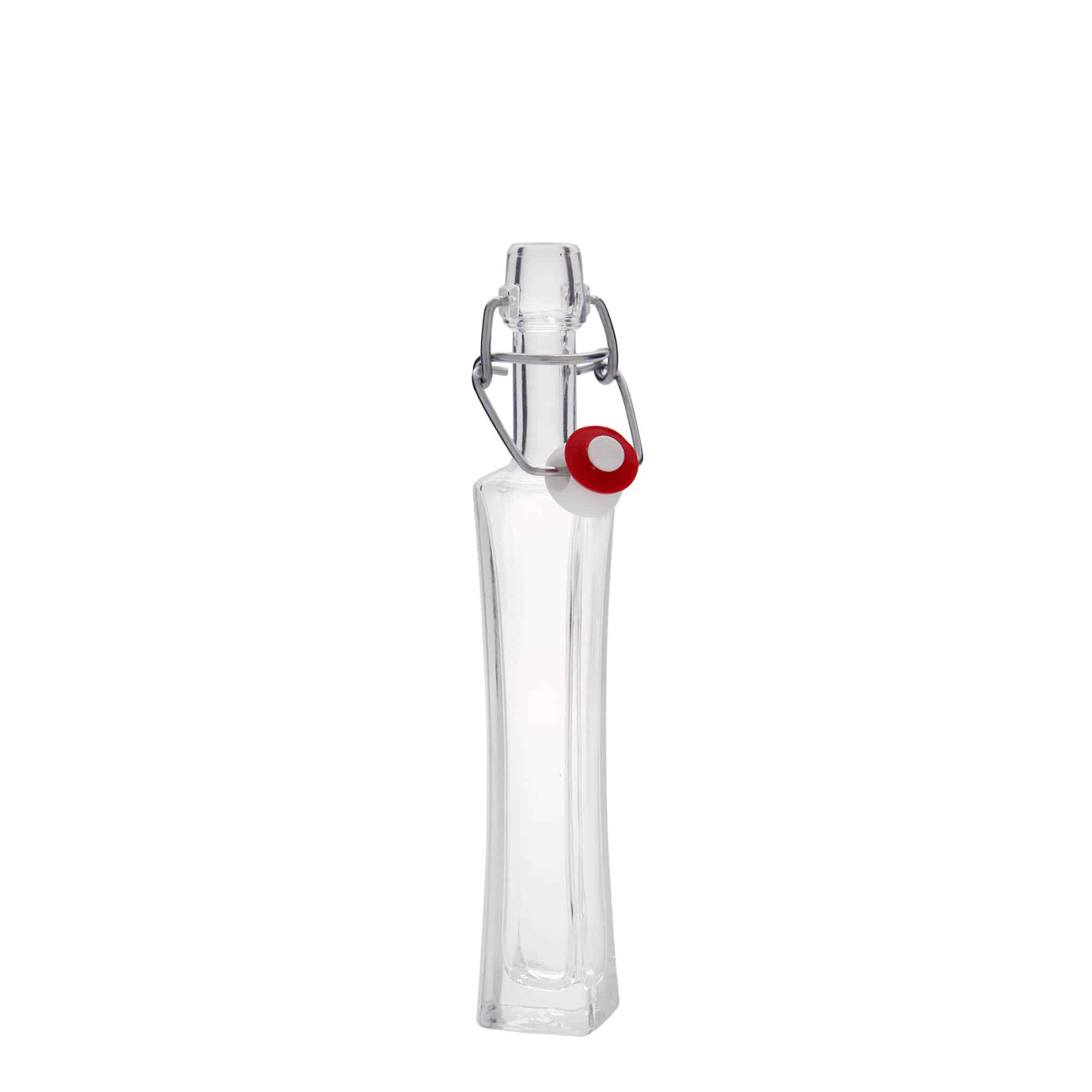 40 ml glasflaske 'Koko', firkantet, åbning: patentprop