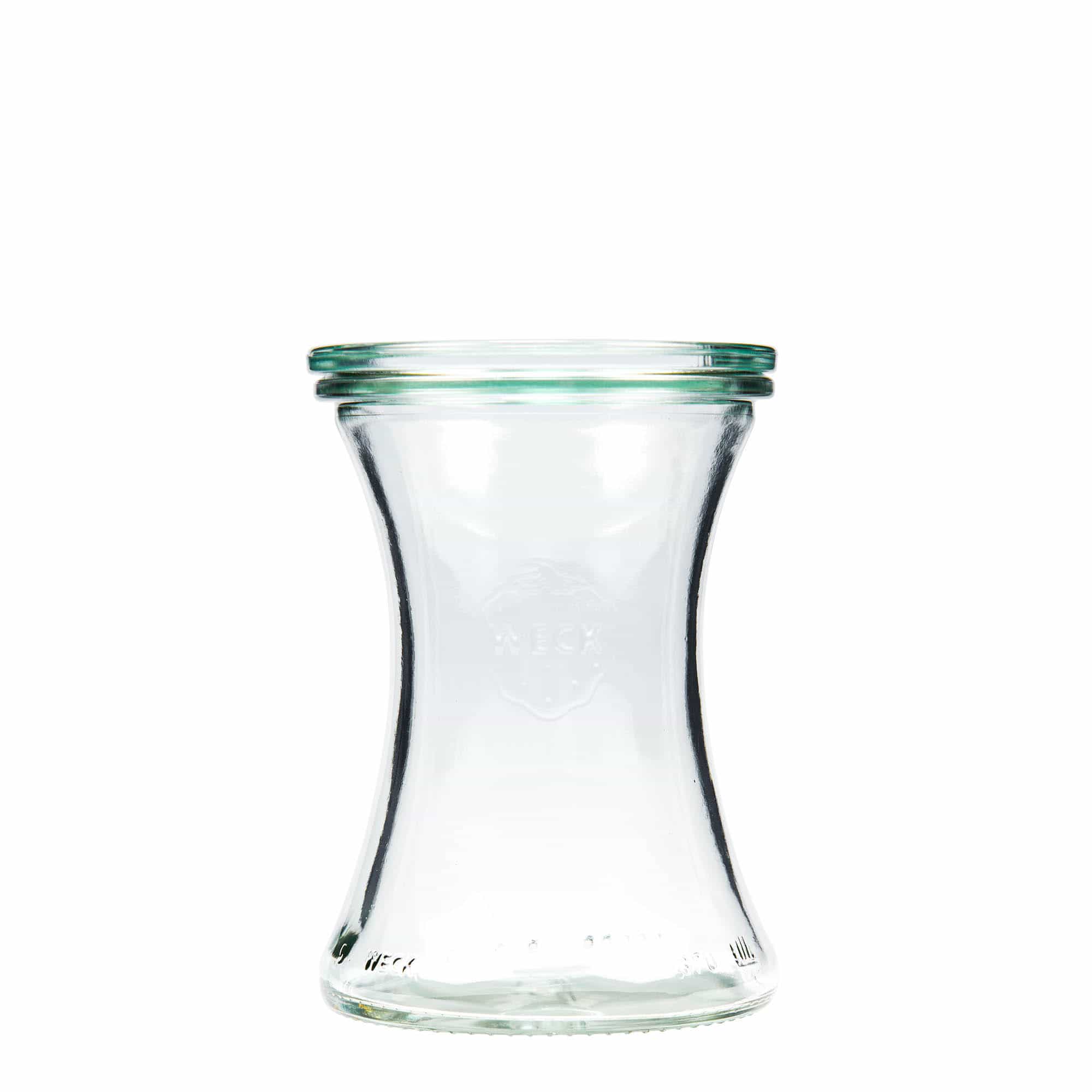 370 ml WECK-delikatesseglas, åbning: Rund kant