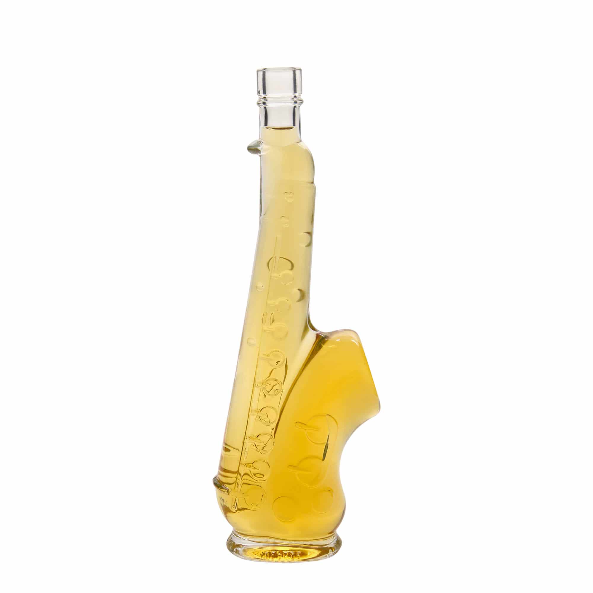 500 ml glasflaske 'Saxofon', åbning: kork