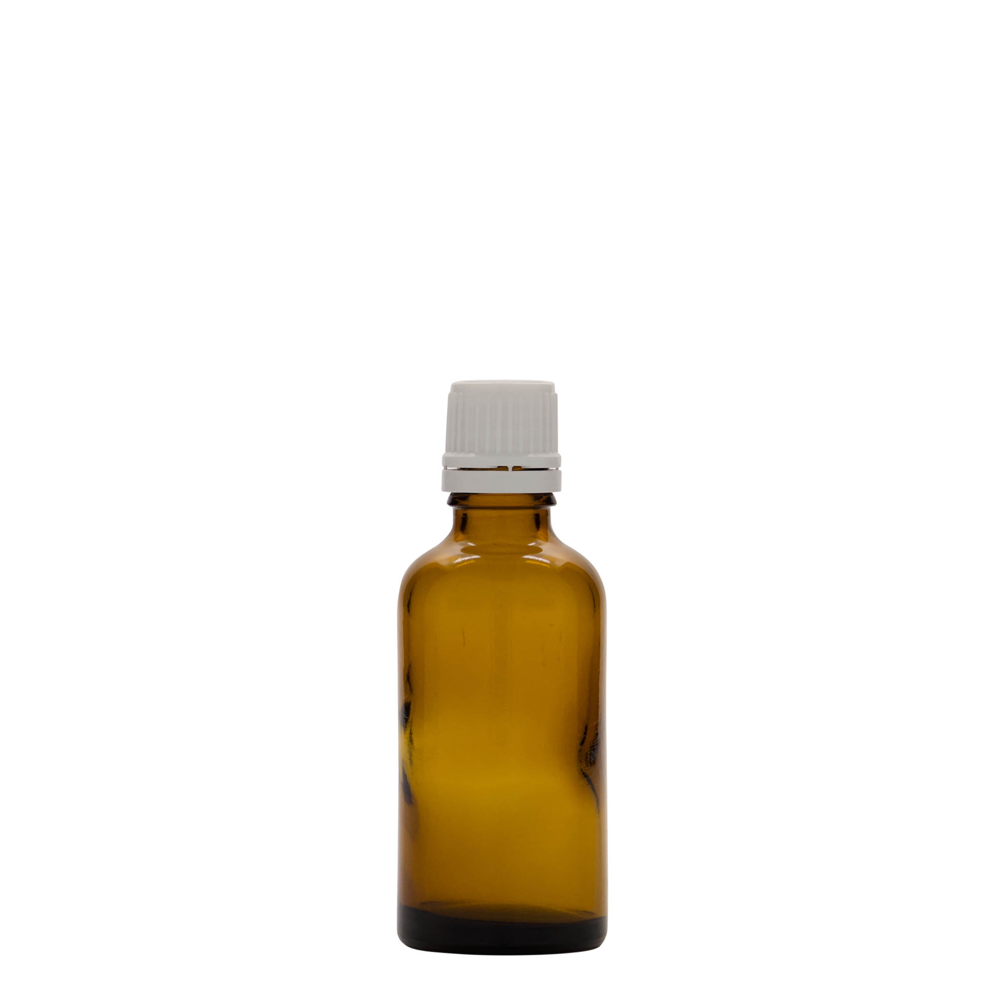 50 ml medicinflaske, glas, brun, åbning: DIN 18 50 ml medicinflaske, glas, brun, åbning: DIN 18