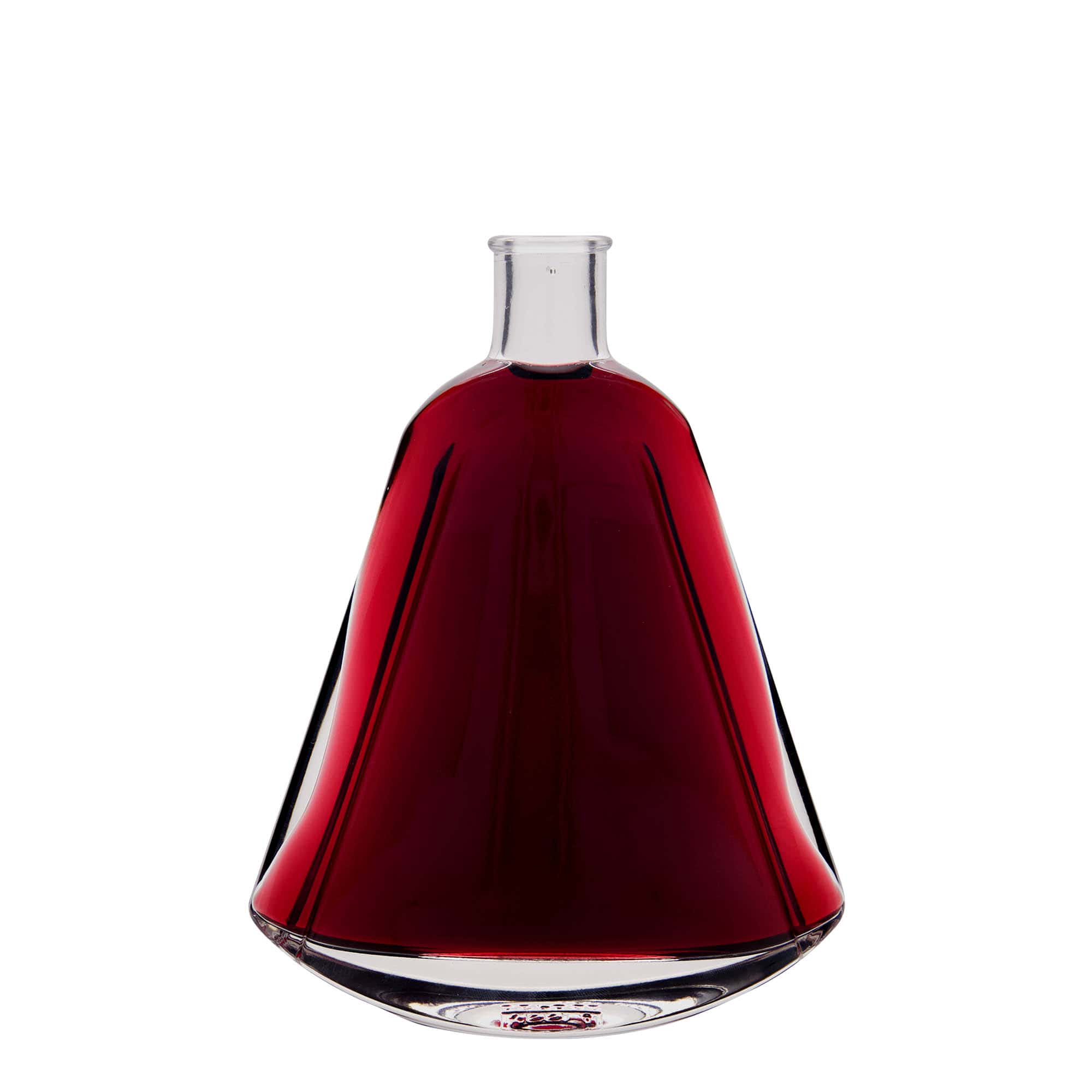 350 ml glasflaske 'Maurizio', oval, åbning: kork