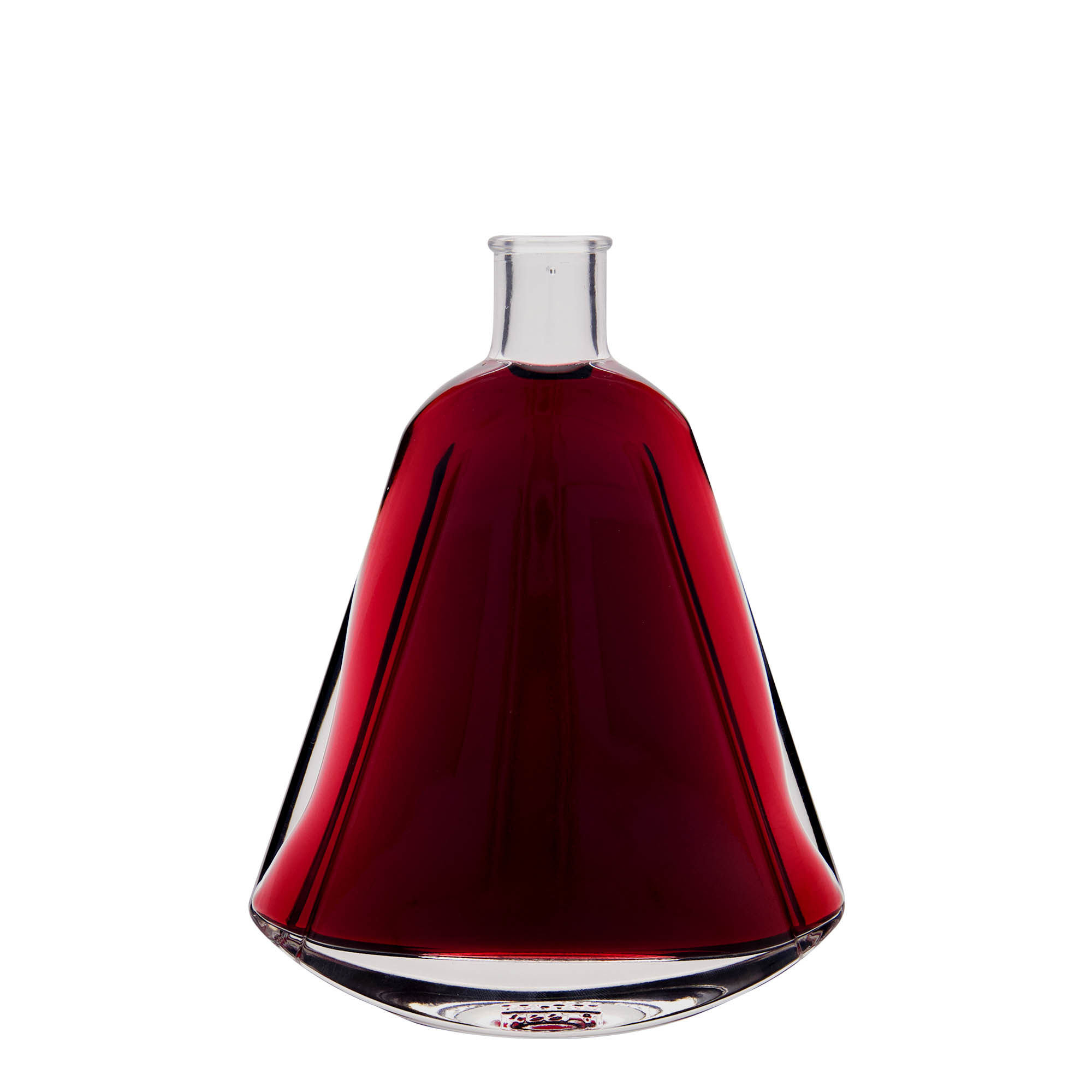 350 ml glasflaske 'Maurizio', oval, åbning: kork