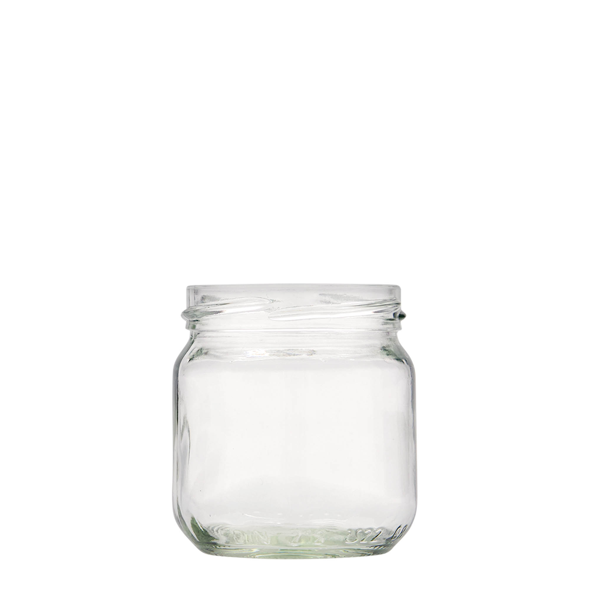212 ml rundt glas, åbning: Twist-off (TO 66)