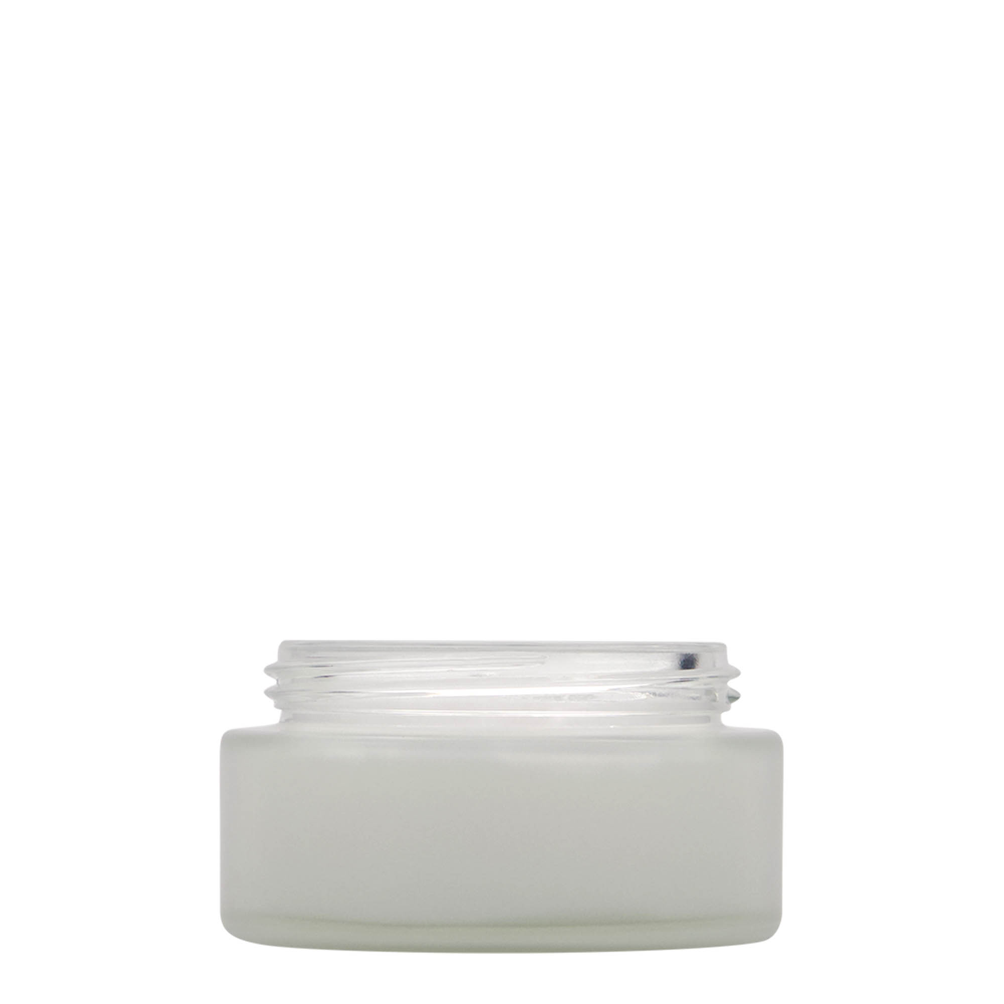 100 ml glasdigel 'Platin Edition', glas, matteret, åbning: Skruelåg