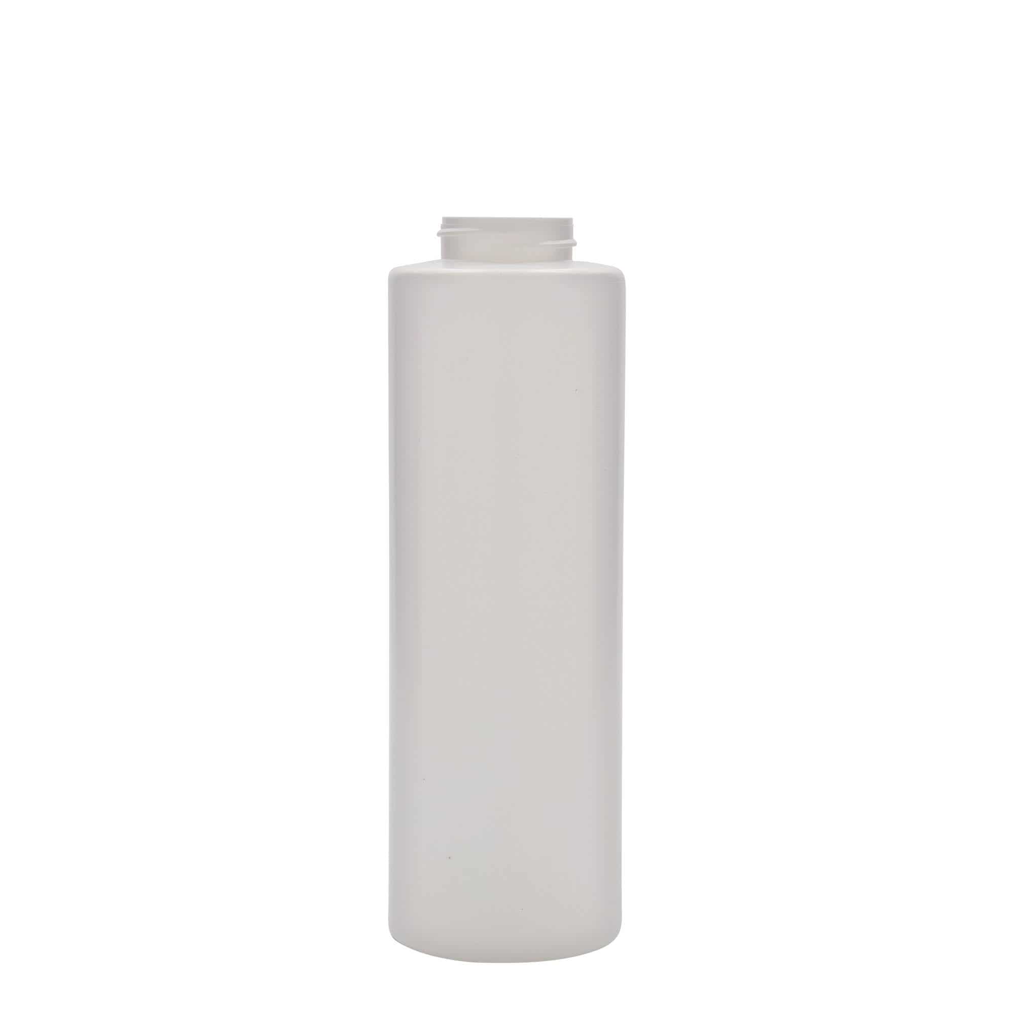 500 ml sovseflaske , LDPE-plast, hvid, åbning: GPI 38/400 500 ml sovseflaske , LDPE-plast, hvid, åbning: GPI 38/400