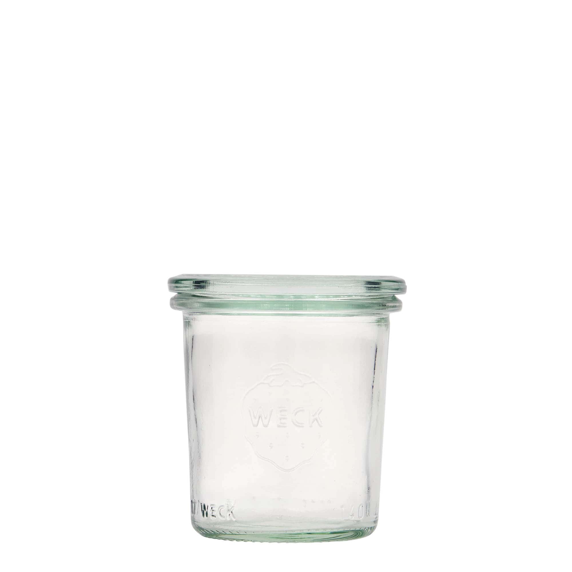 140 ml WECK-sturzglas, åbning: rundkantet
