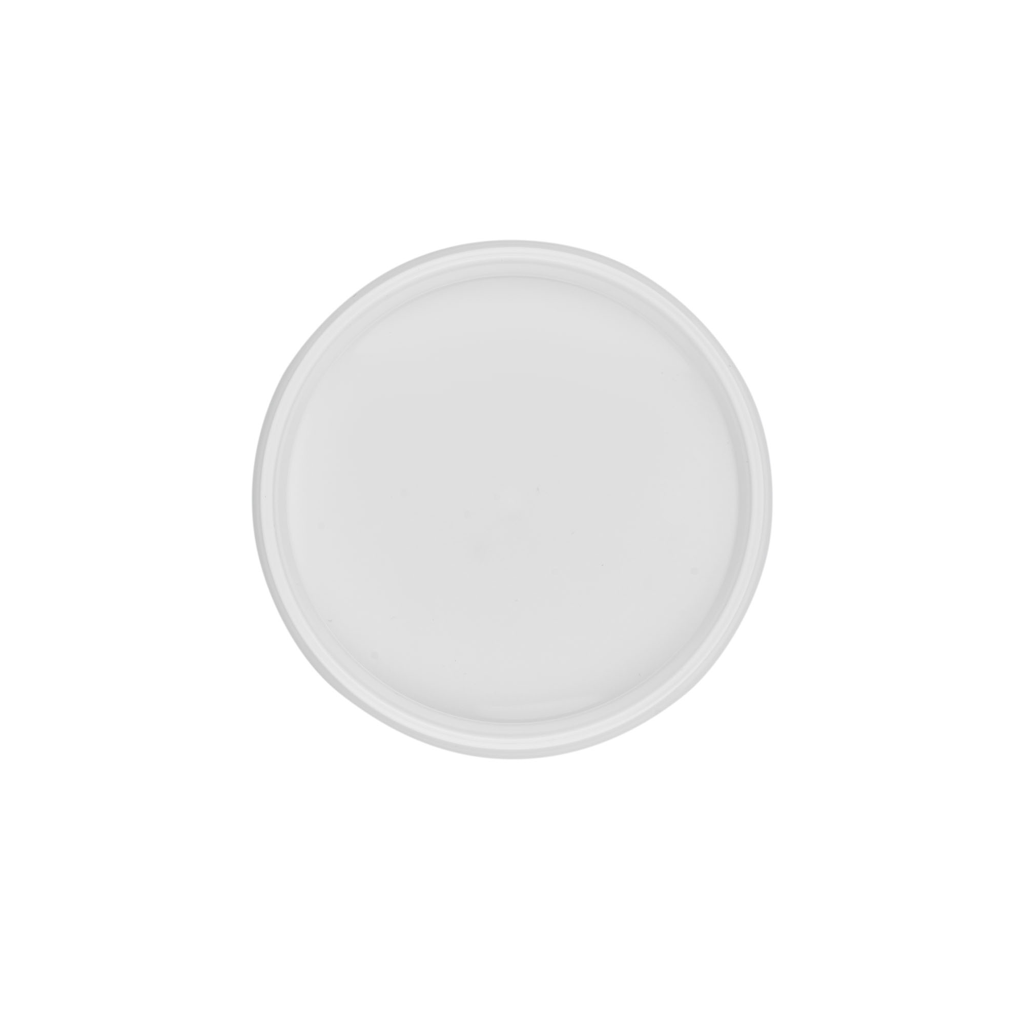 Låg til 0,6 l spand, PP-plast, hvid Låg til 0,6 l spand, PP-plast, hvid