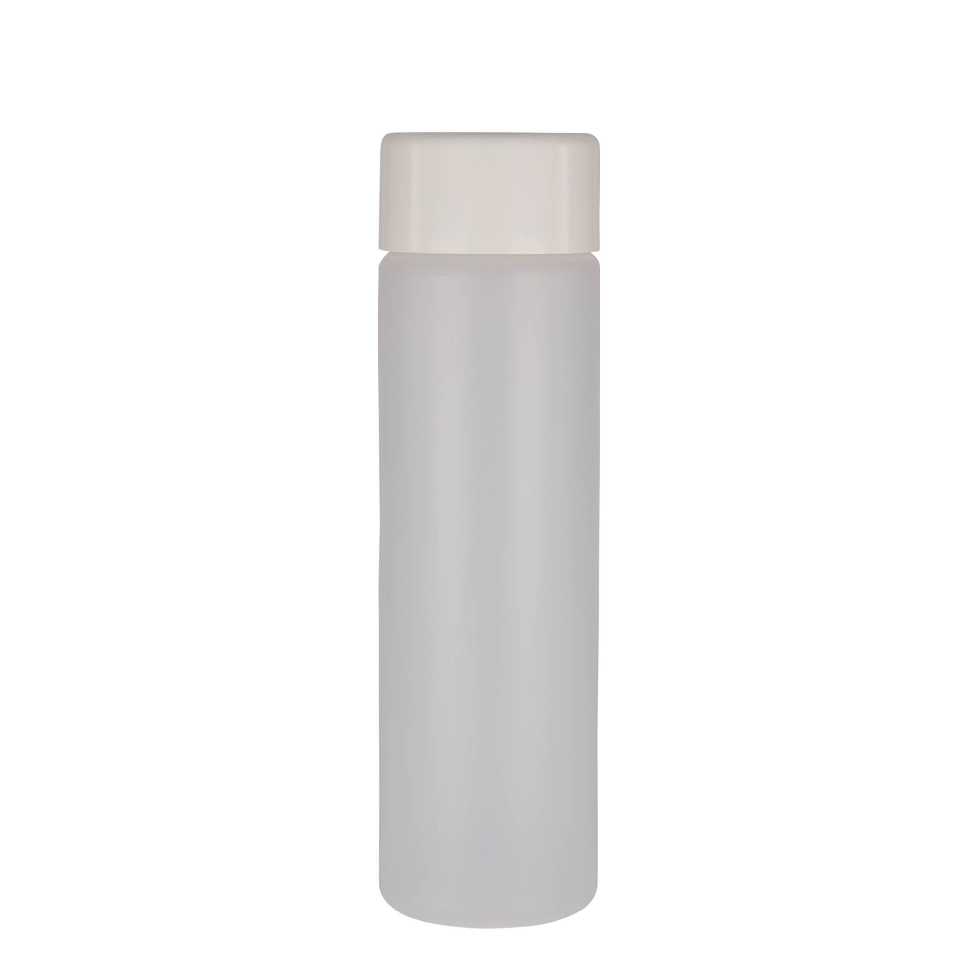 500 ml rund flaske, PE-plast, natur, åbning: skruelåg 500 ml rund flaske, PE-plast, natur, åbning: skruelåg