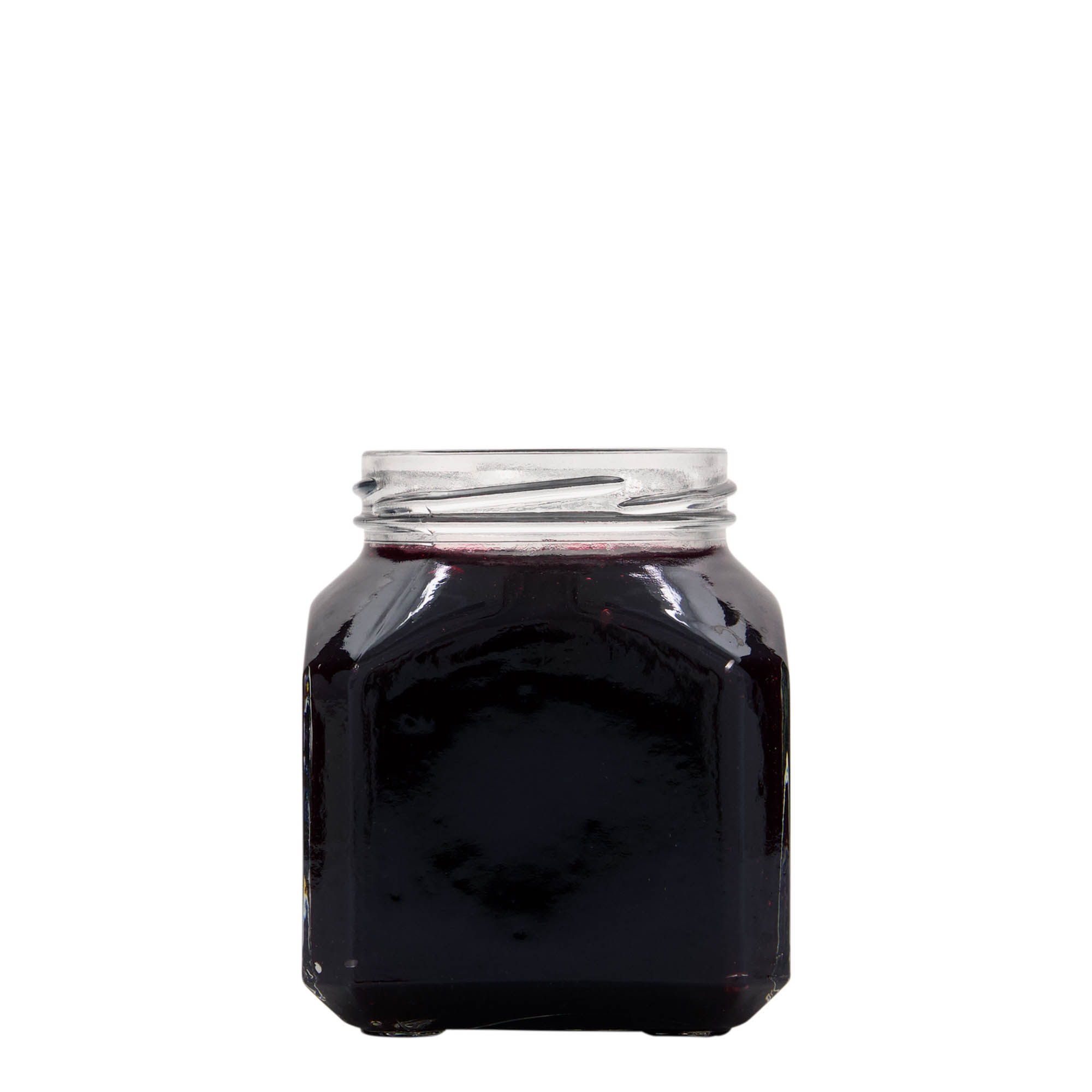 314 ml firkantet glas 'Mailand', åbning: Twist-Off (TO 63)