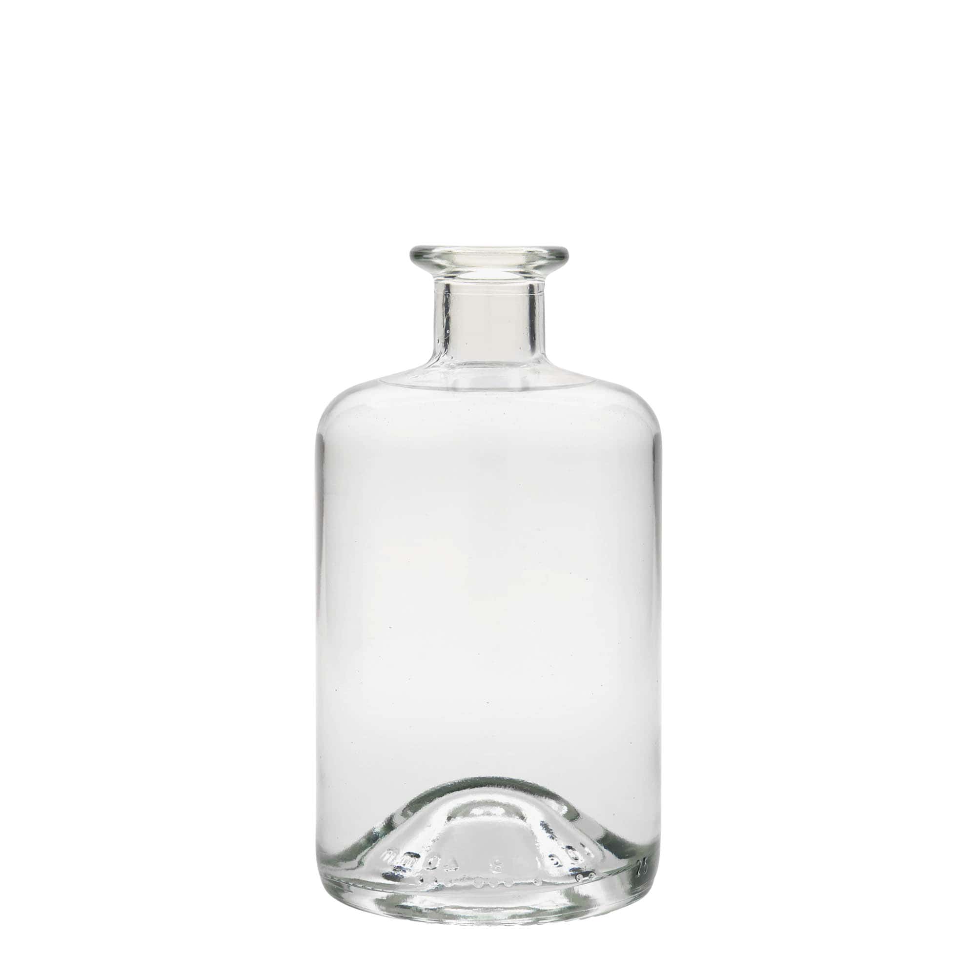 500 ml glasflaske apoteker, åbning: kork