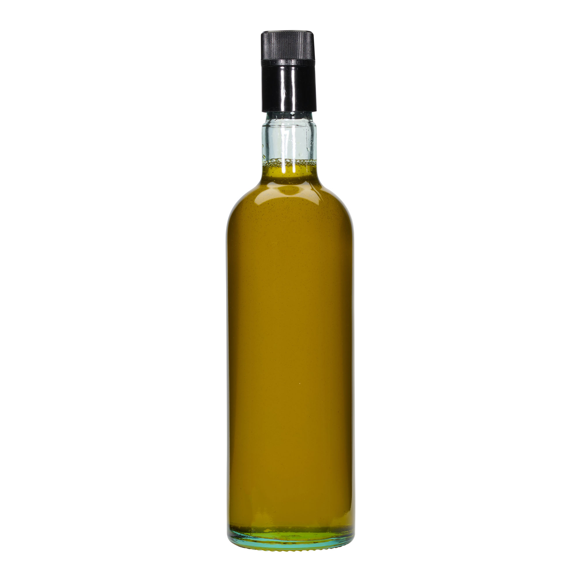 750 ml eddike-/olieflaske 'Willy New', glas, lysegrøn, åbning: DOP