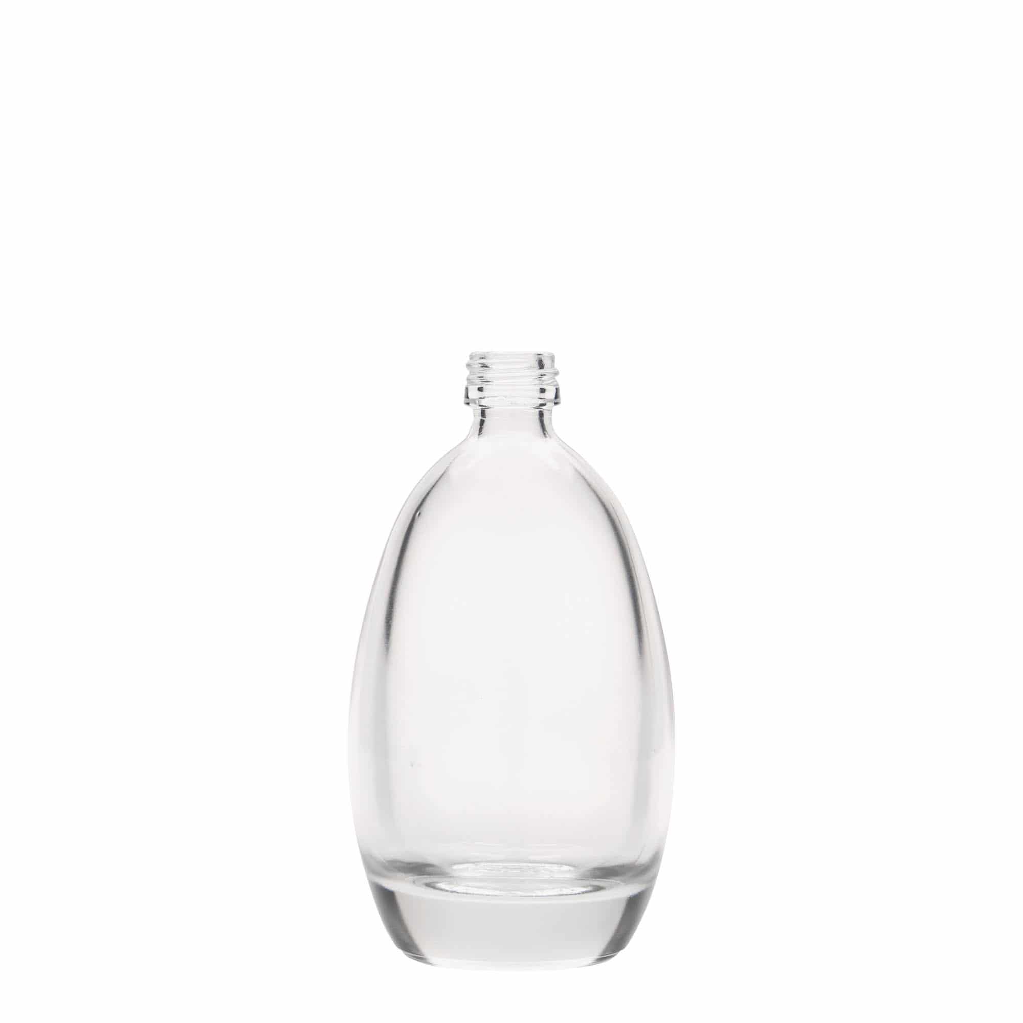 100 ml glasflaske 'æg', åbning: PP 18 100 ml glasflaske 'æg', åbning: PP 18