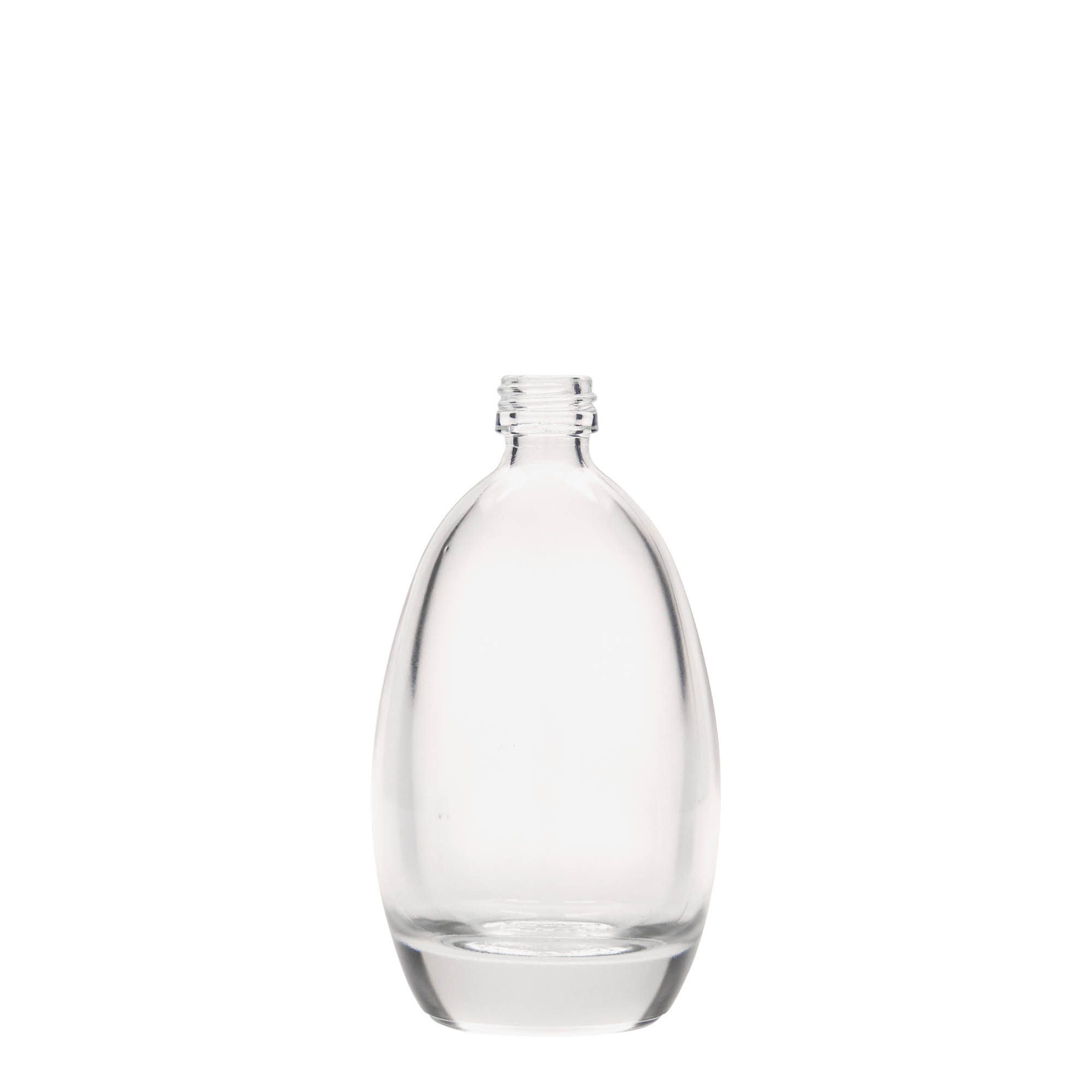 100 ml glasflaske 'Æg', åbning: PP 18 100 ml glasflaske 'Æg', åbning: PP 18