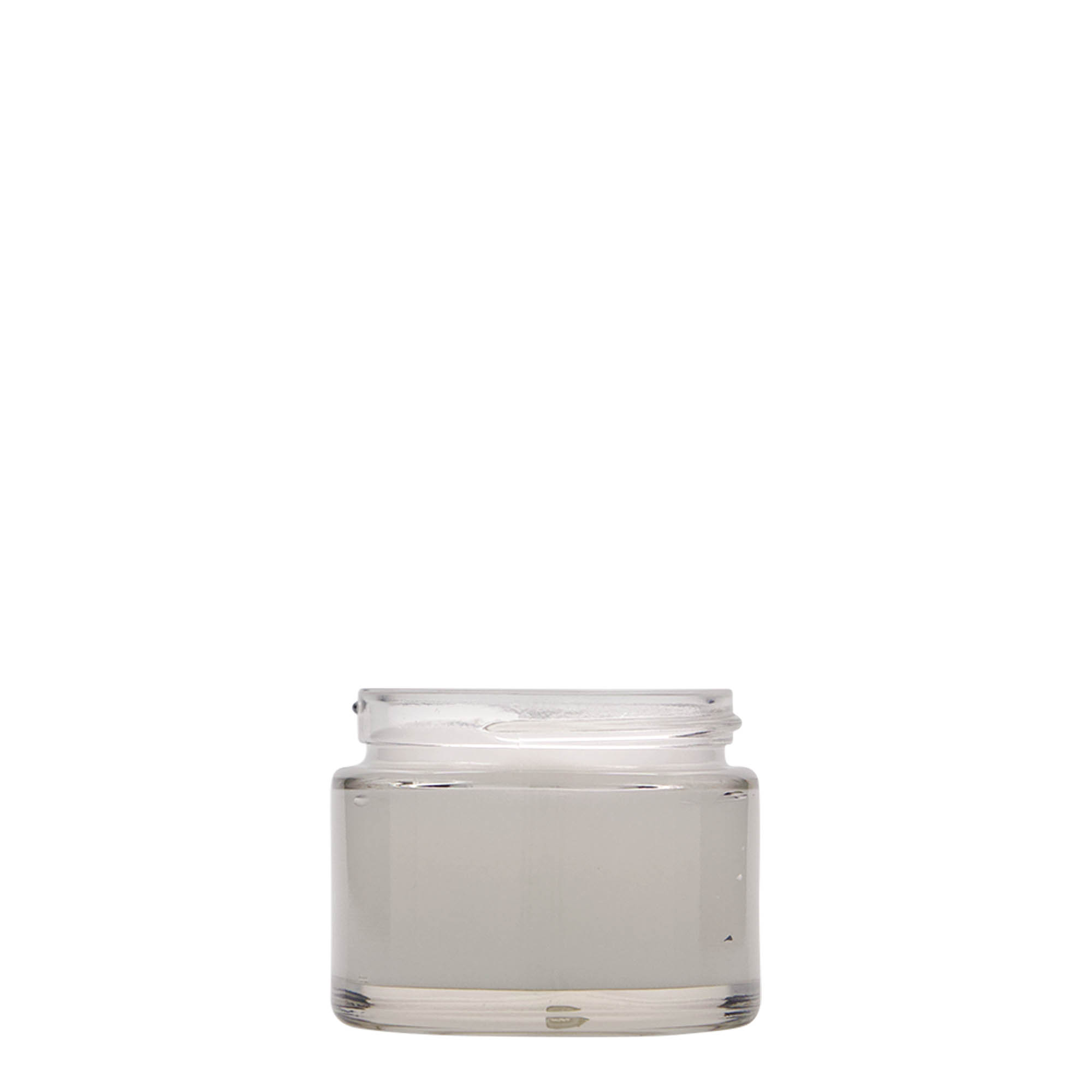 50 ml krukke »Beauty«, glas, åbning: skruelåg