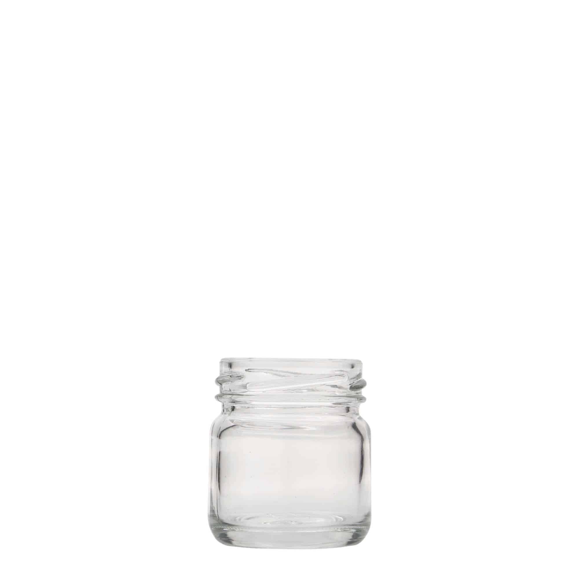 40 ml rundt glas, åbning: Twist-off (TO 43) 40 ml rundt glas, åbning: Twist-off (TO 43)