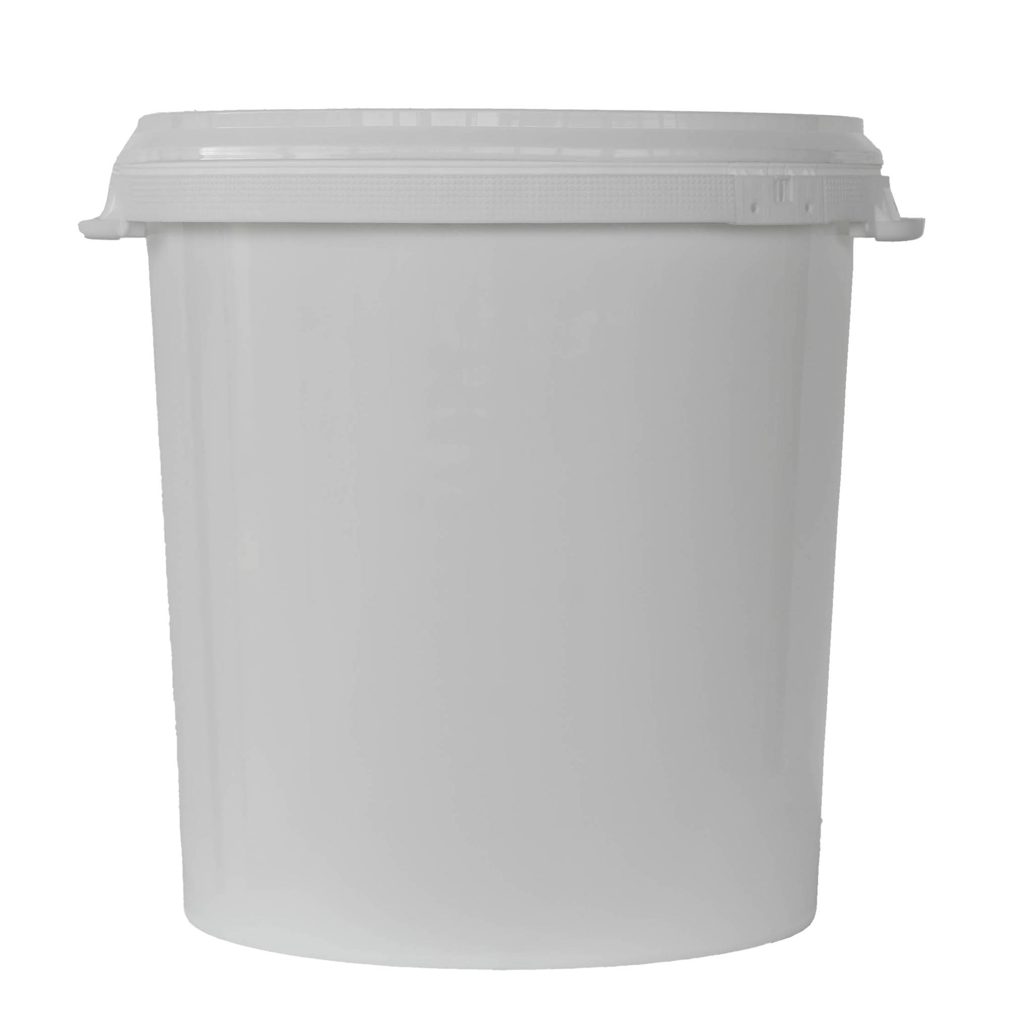 30 l spand, PP-plast, hvid 30 l spand, PP-plast, hvid