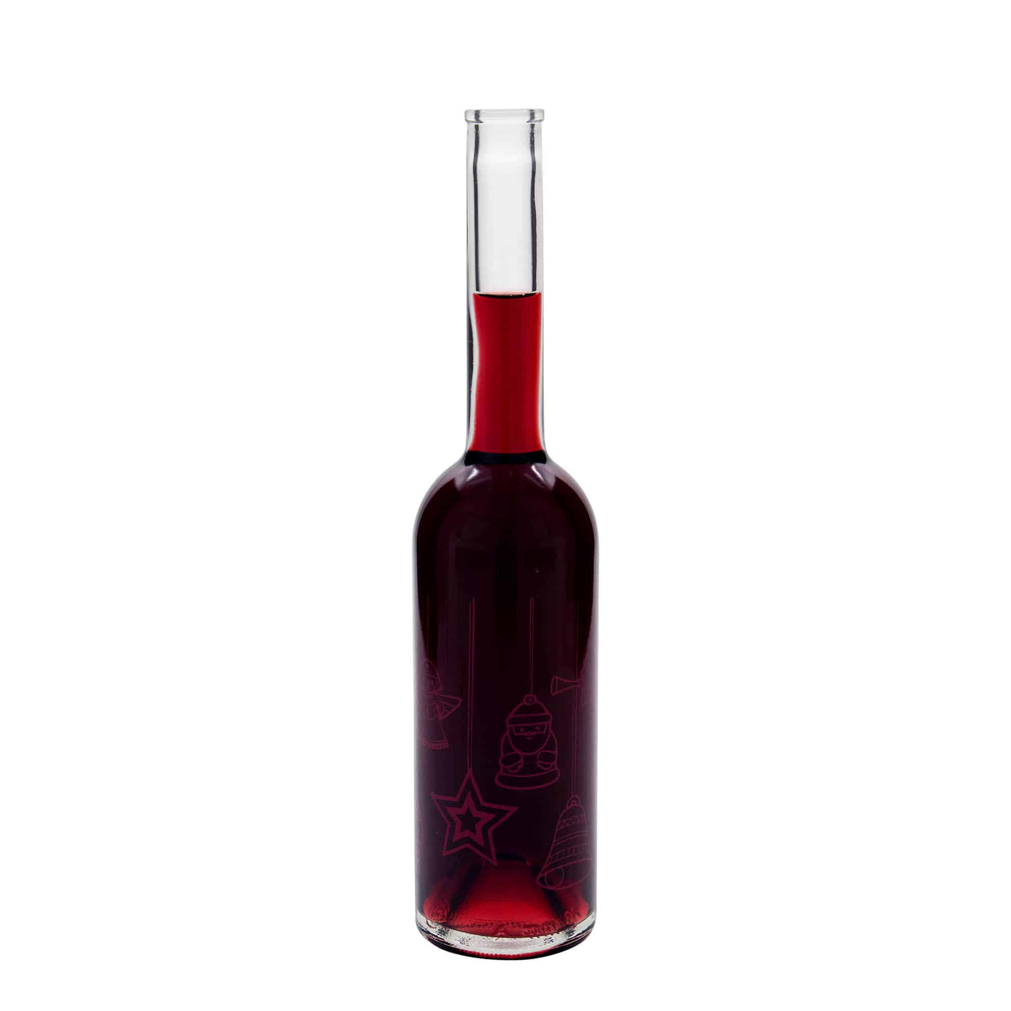 500 ml glasflaske 'Opera', motiv: stjerner, åbning: kork 500 ml glasflaske 'Opera', motiv: stjerner, åbning: kork