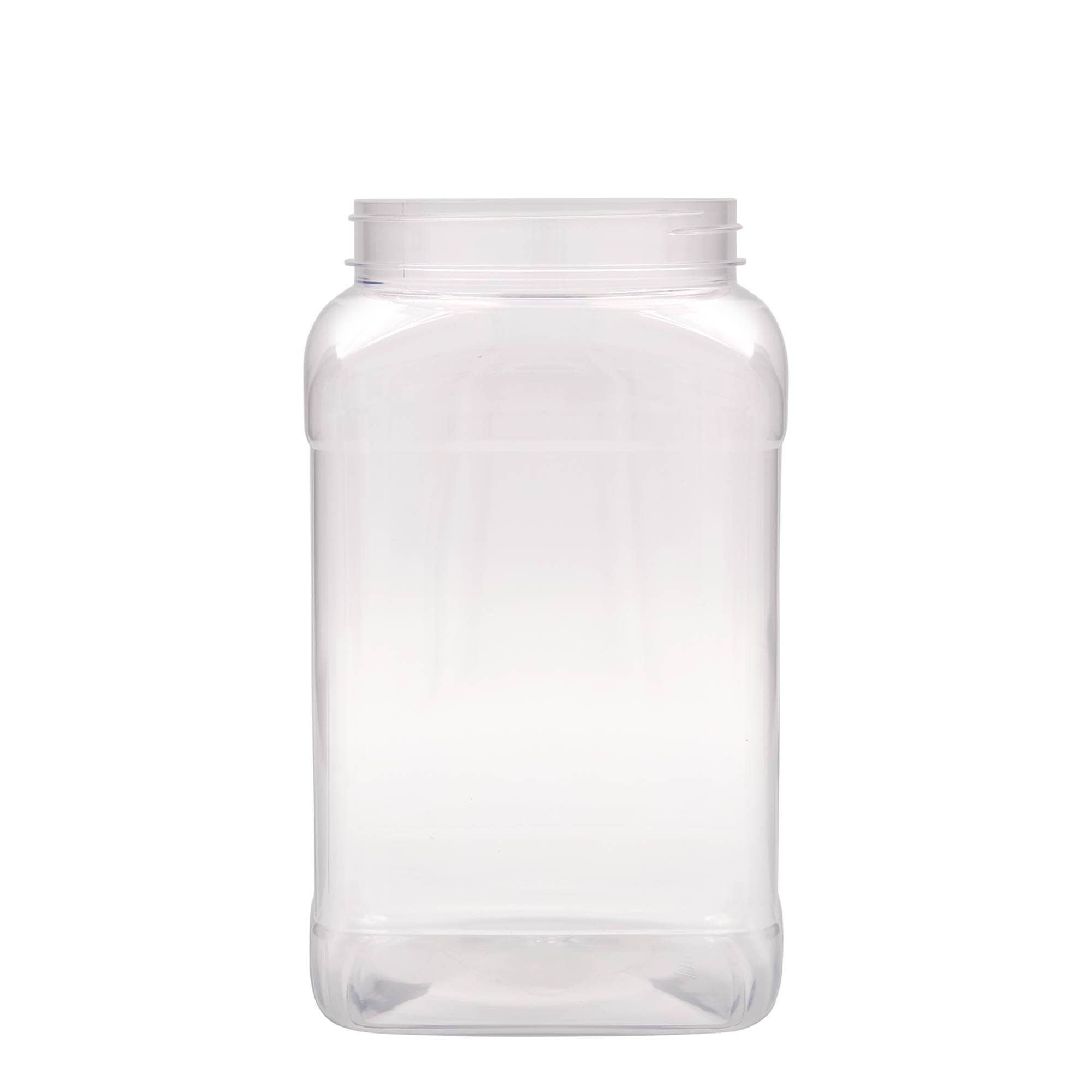 3.000 ml PET-dåse 'Dana', kvadratisk, plast, åbning: 110/400