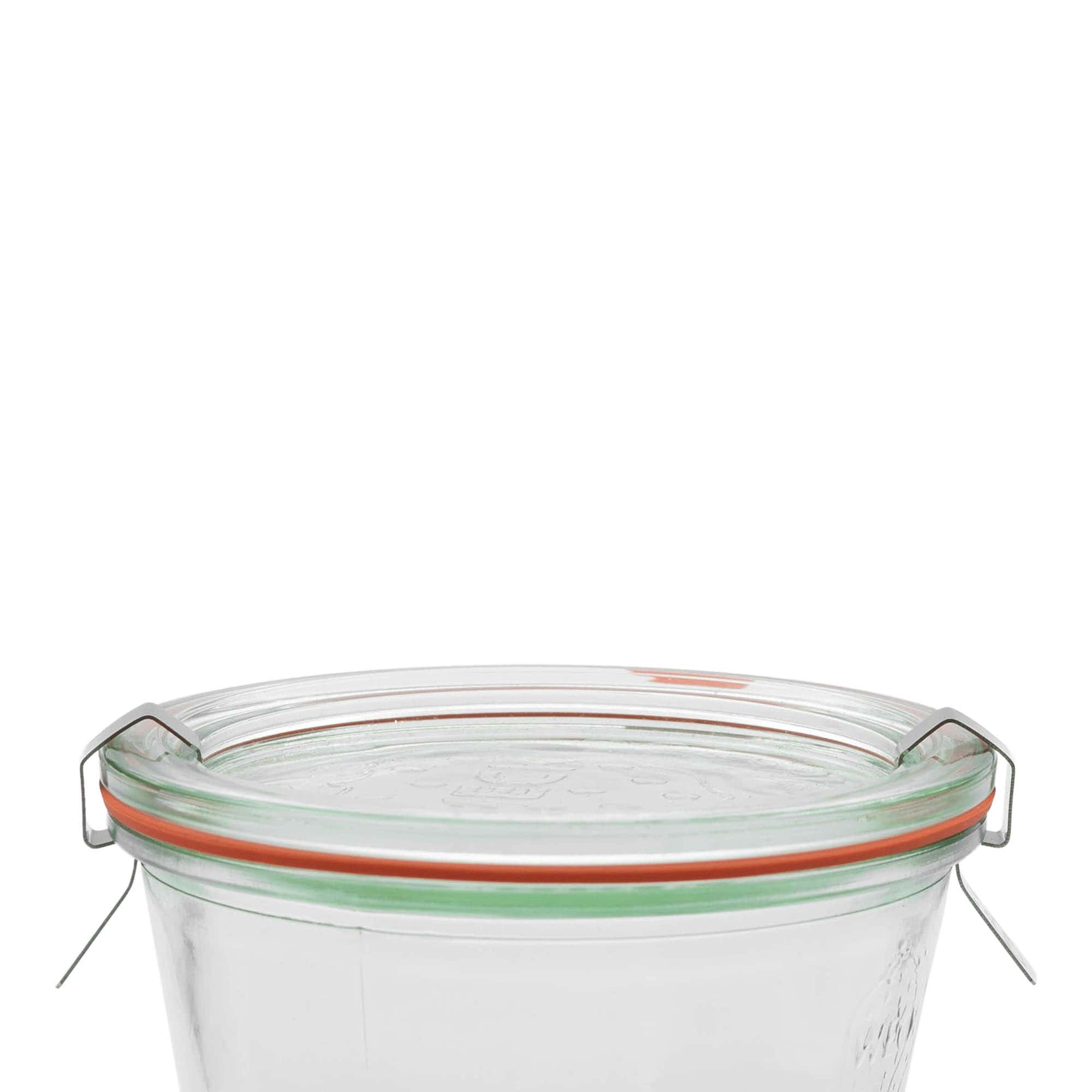 WECK-klips #, rustfrit stål, sølv