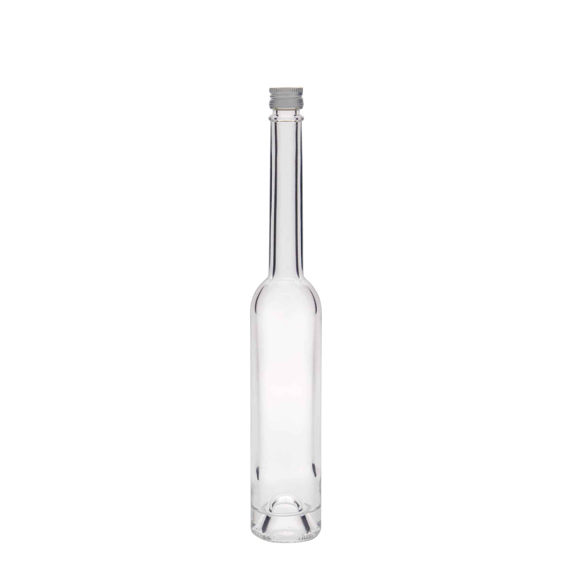 100 ml glasflaske 'Platina', åbning: PP 18 100 ml glasflaske 'Platina', åbning: PP 18