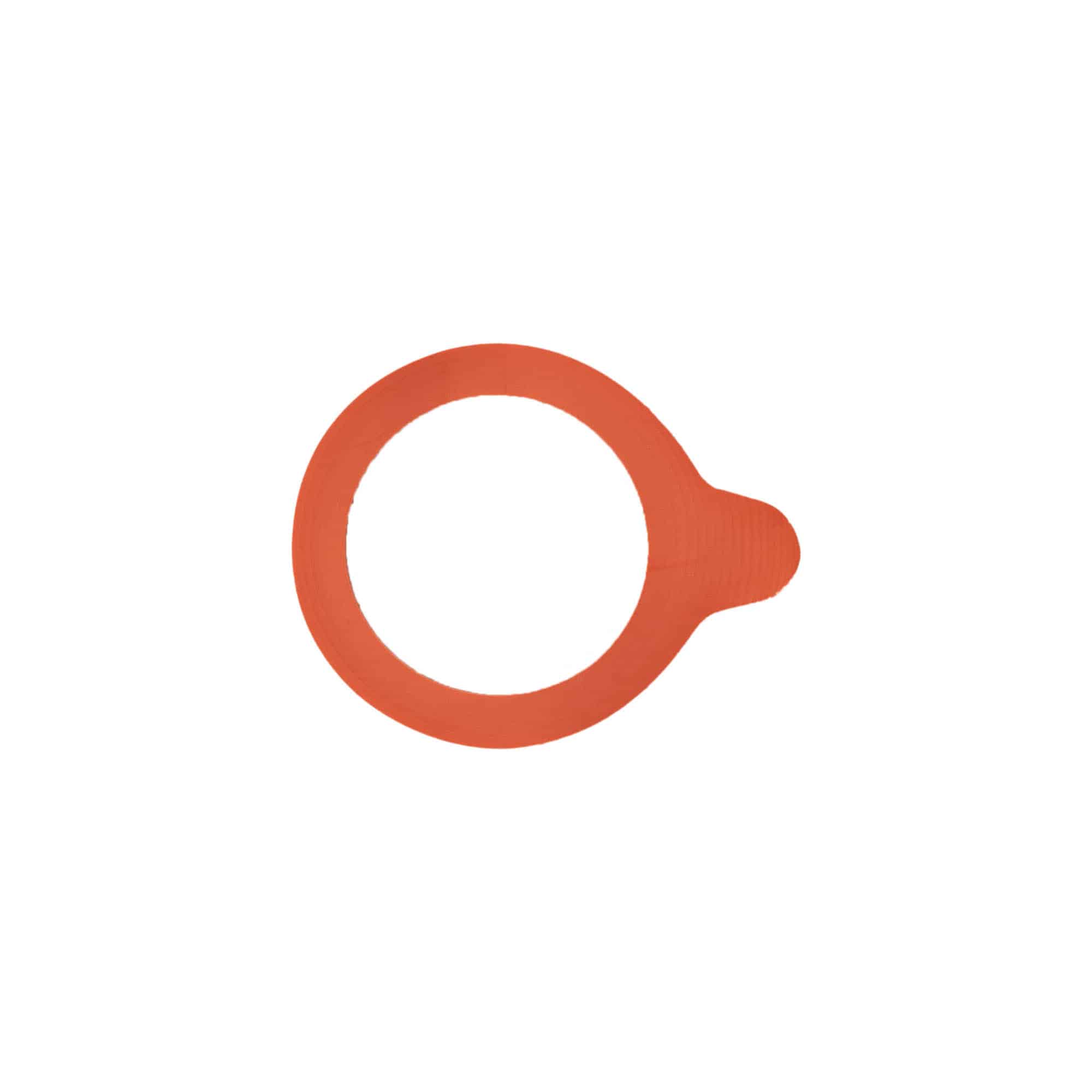 WECK-konservesnor RR40, rød, åbning: Rundkant