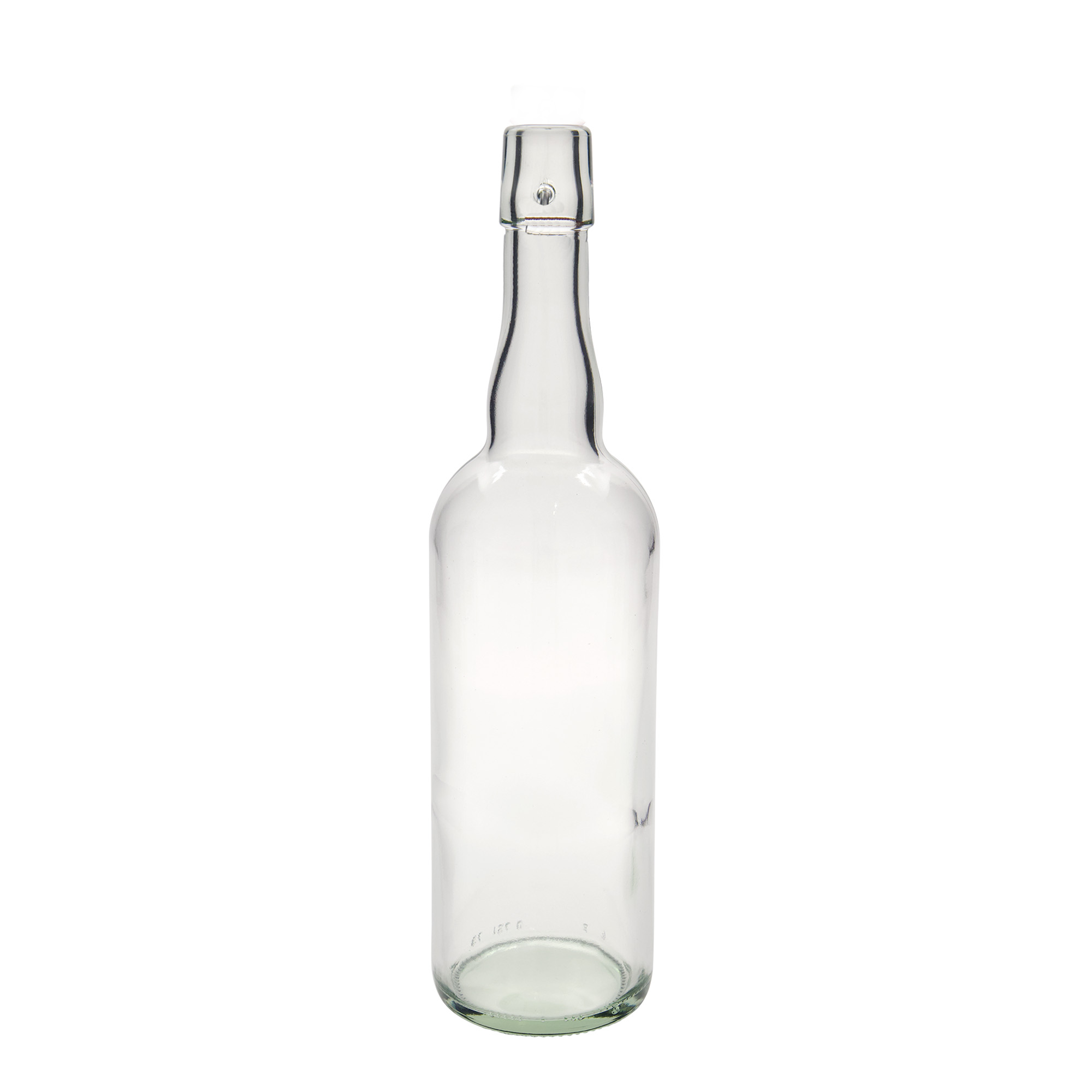 750 ml ølflaske Belgien, glas, åbning: patentprop