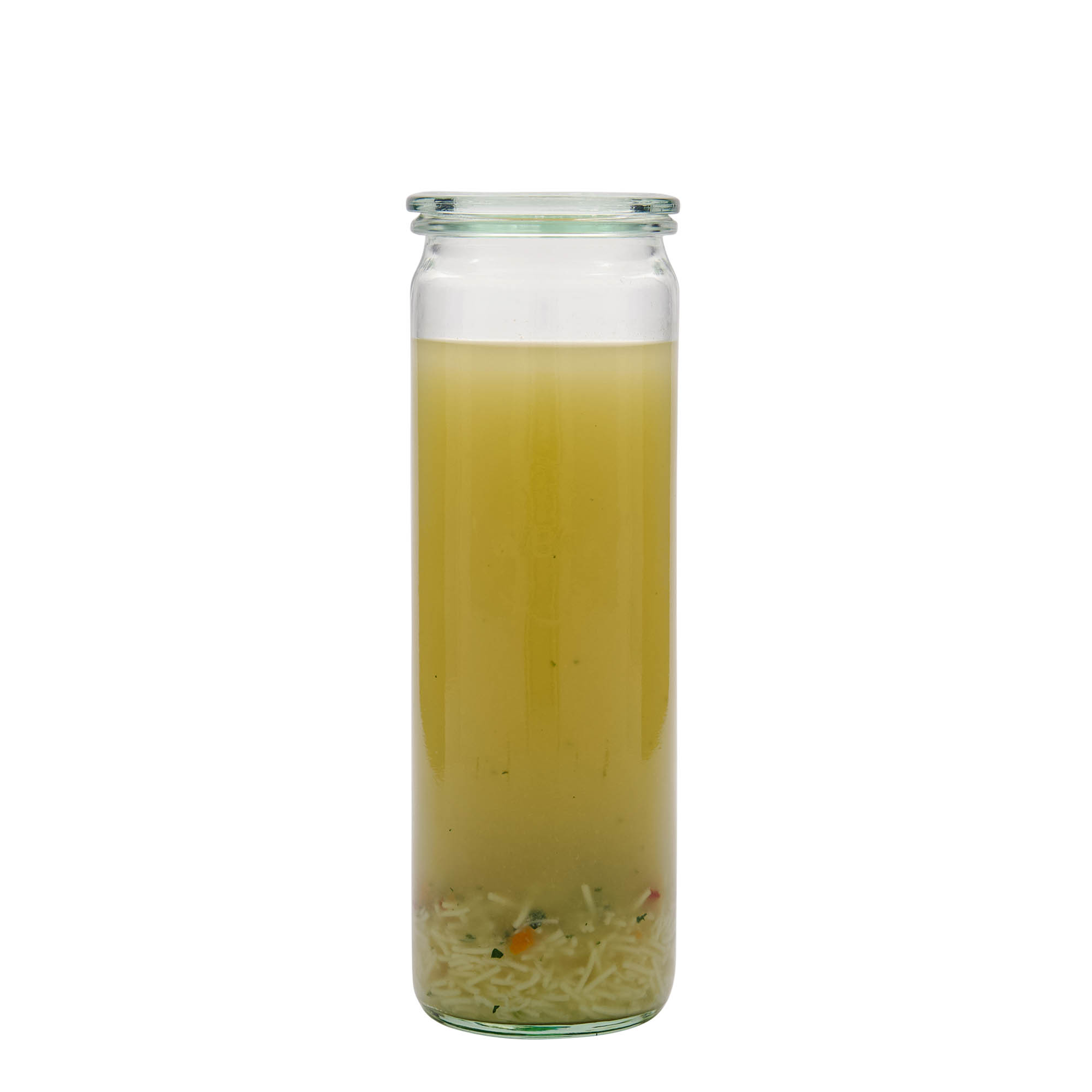 600 ml WECK-cylinderglas, åbning: rund kant