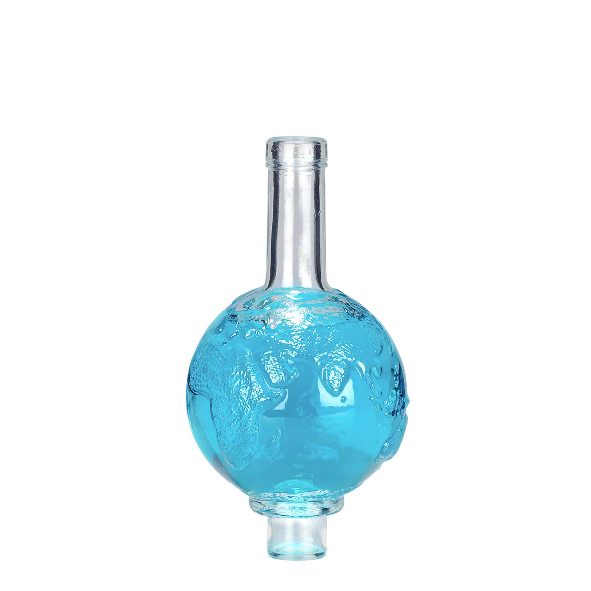 500 ml glasflaske 'Globus', åbning: Kork