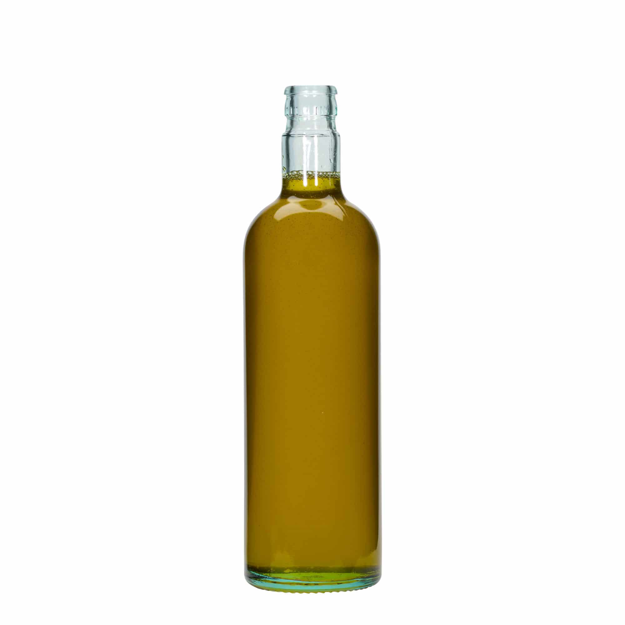 750 ml eddike-/olieflaske 'Willy New', glas, lysegrøn, åbning: DOP