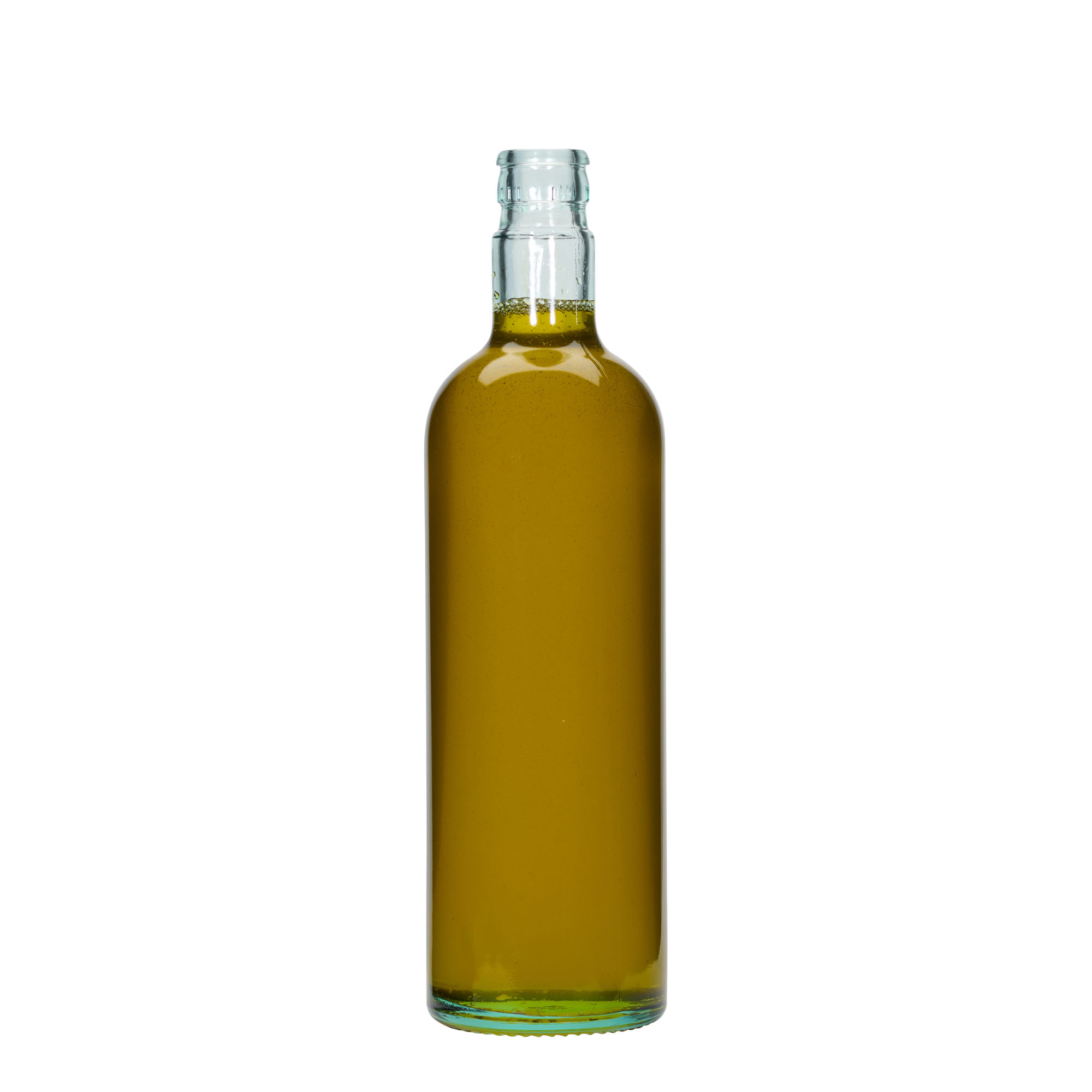 750 ml eddike-/olieflaske 'Willy New', glas, lysegrøn, åbning: DOP