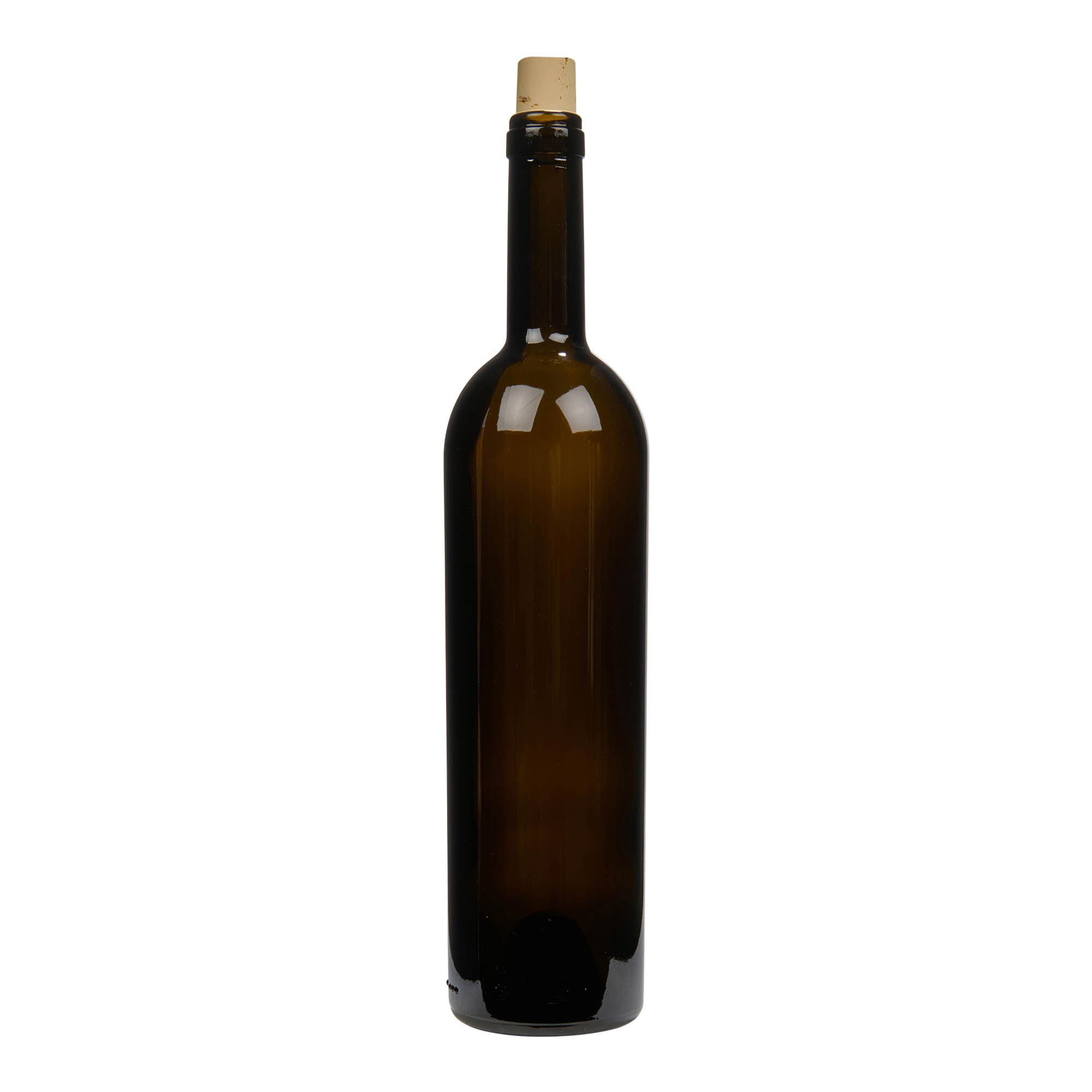 750 ml vinflaske 'Liberty', antikgrøn, åbning: kork 750 ml vinflaske 'Liberty', antikgrøn, åbning: kork