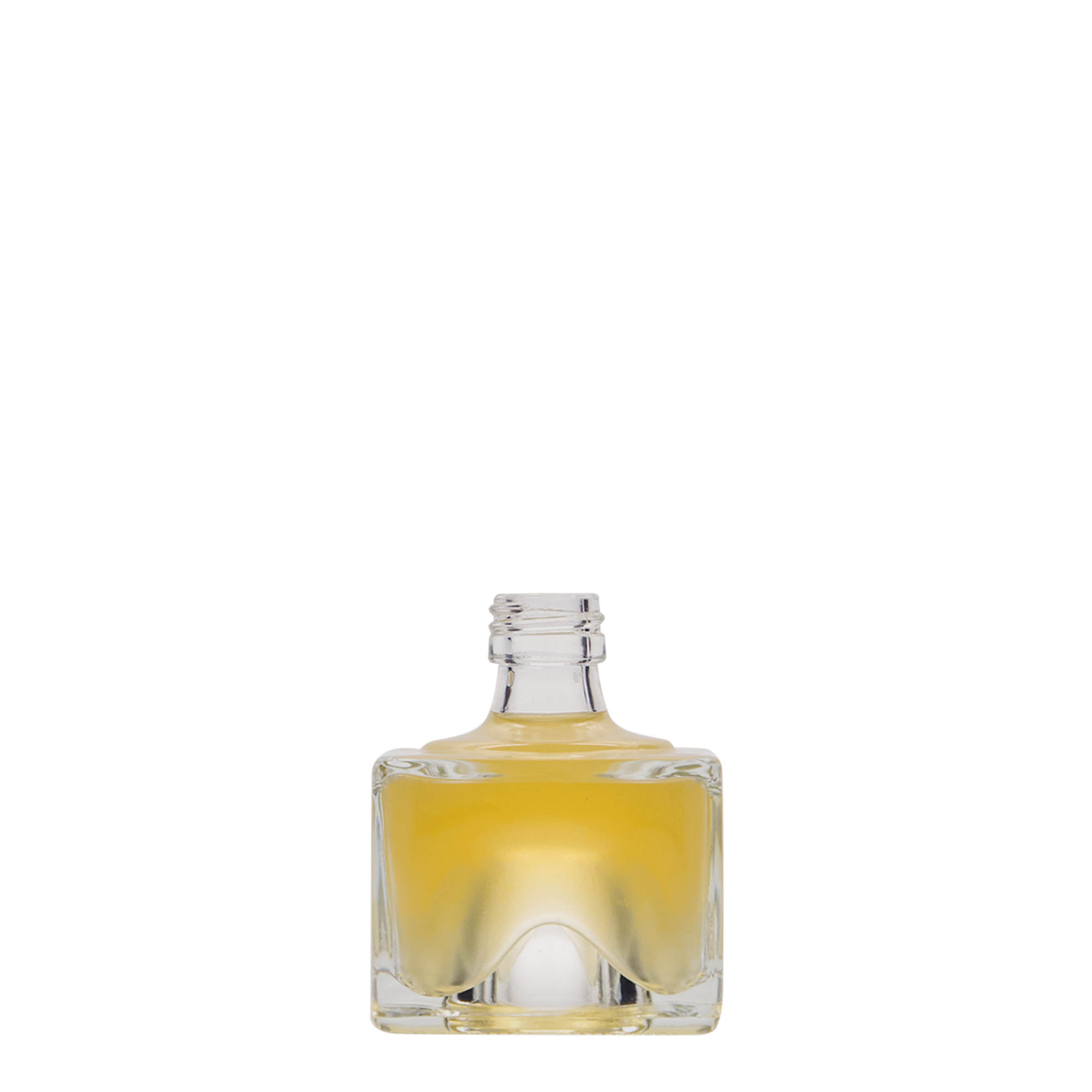 40 ml glasflaske 'Cocolores', firkantet, åbning: PP 18
