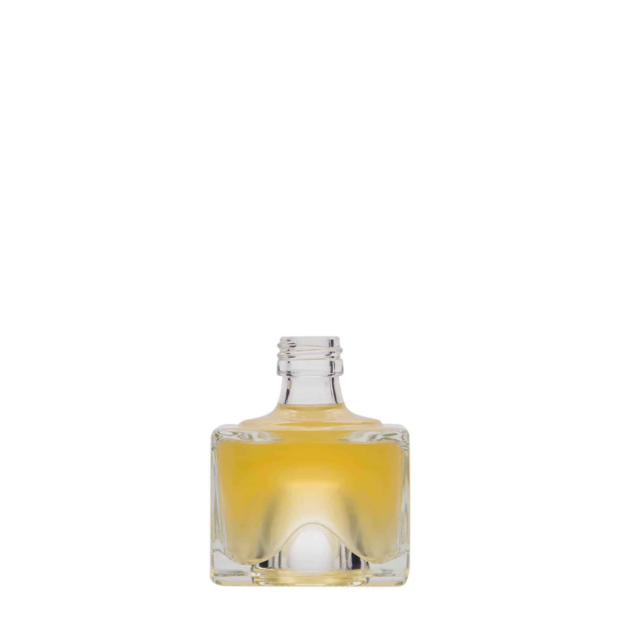 40 ml glasflaske »Cocolores«, firkantet, åbning: PP 18