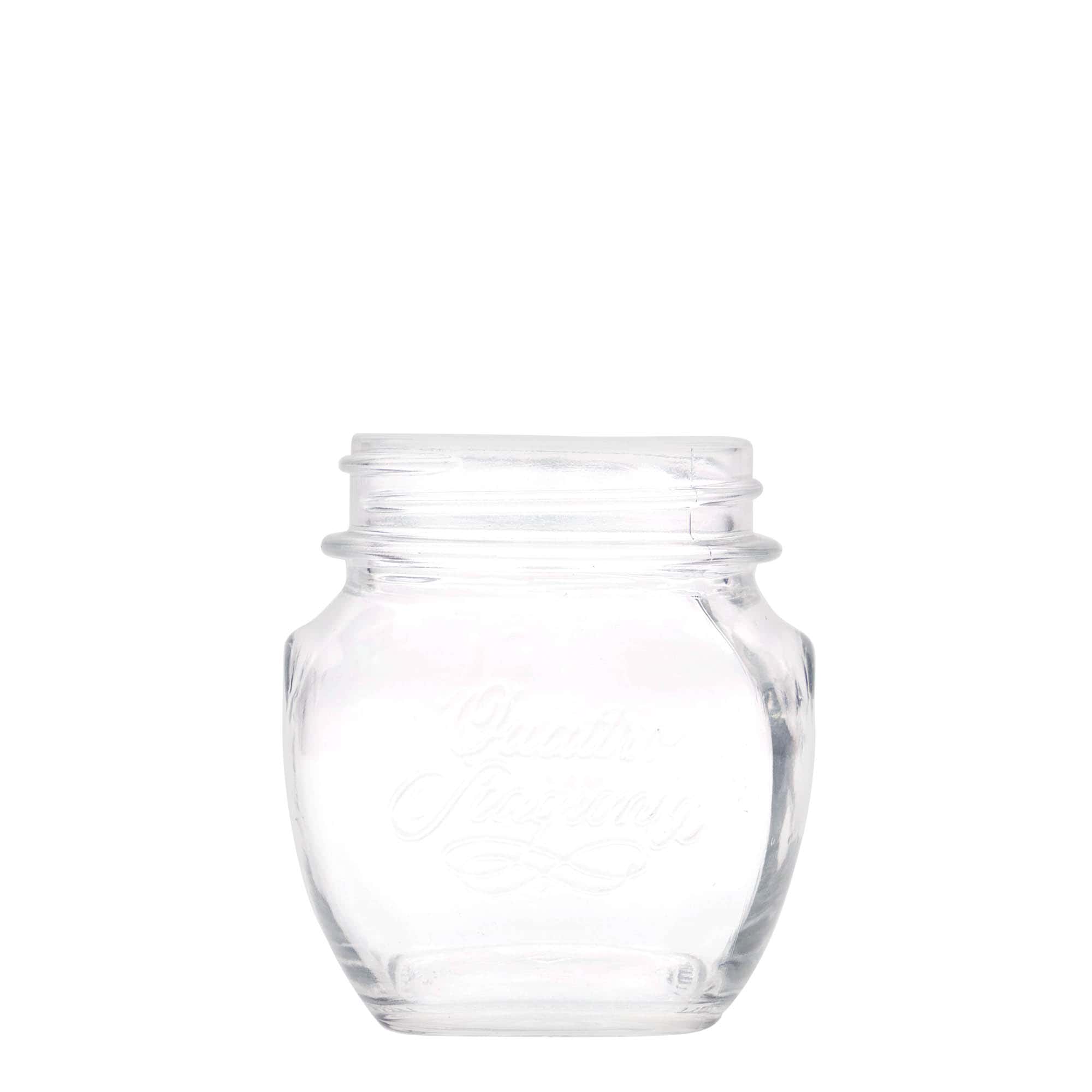 300 ml smykkeglas »Quattro Stagioni«, åbning: skruelåg