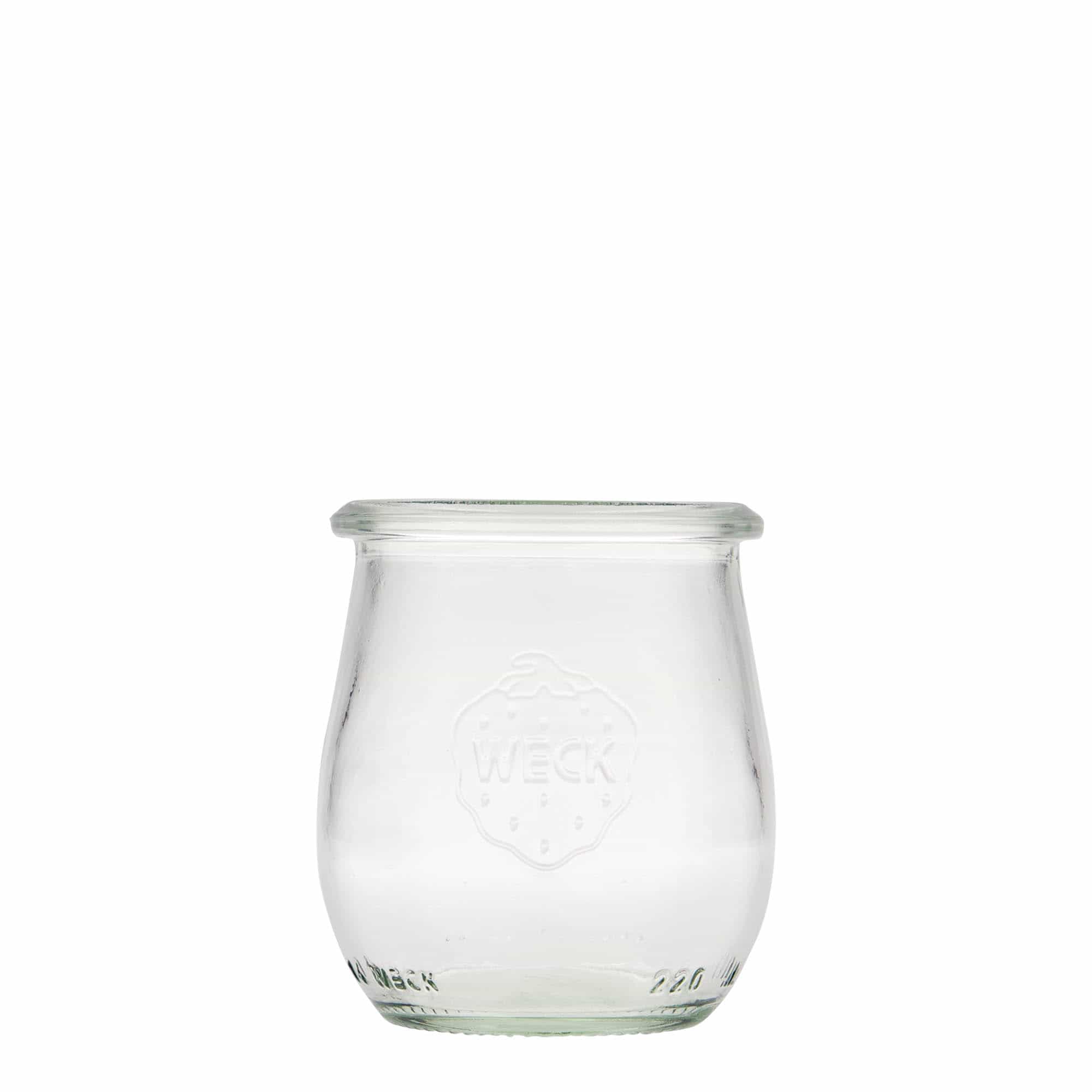 220 ml WECK-tulipanglas, åbning: Rund kant