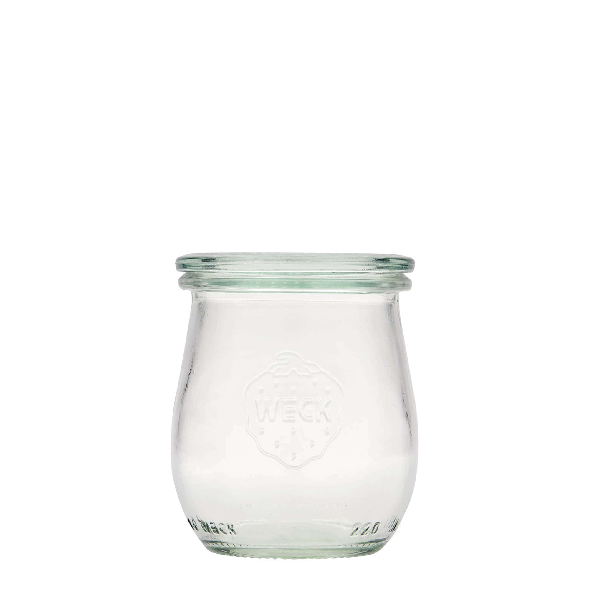 220 ml WECK-tulipanglas, åbning: rundkant