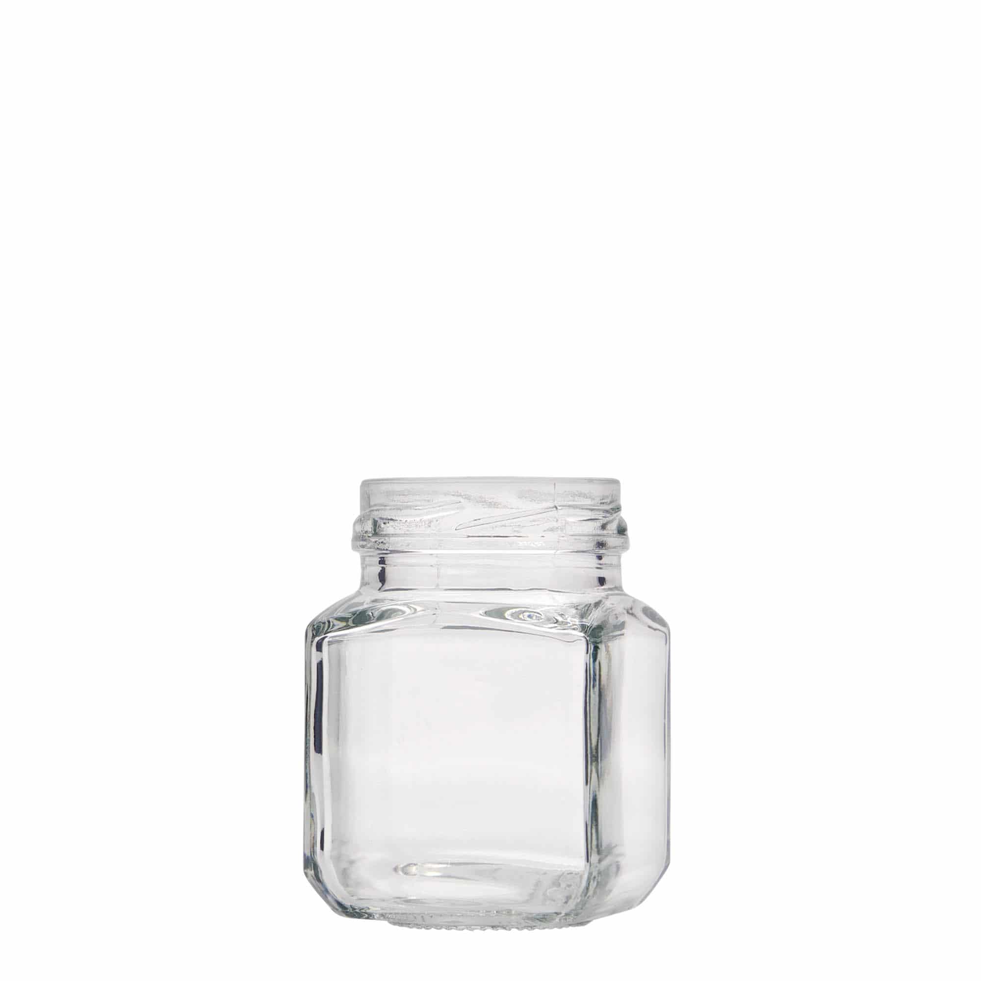 106 ml kvadraktisk glas 'Milano', åbning: Twist-off (TO 48) 106 ml kvadraktisk glas 'Milano', åbning: Twist-off (TO 48)