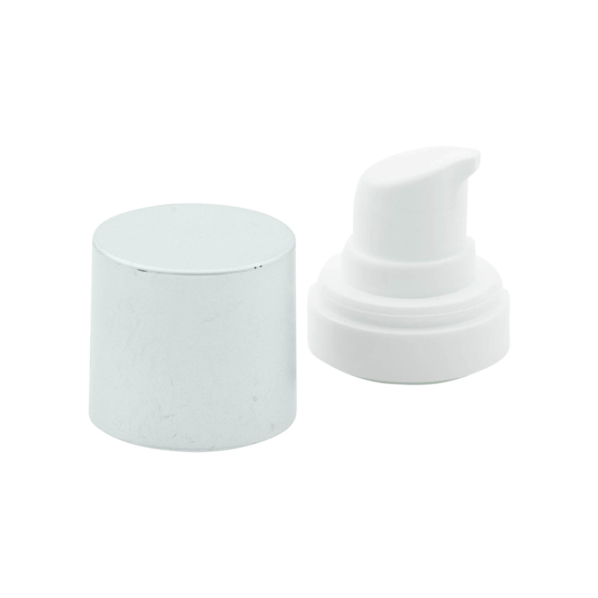 Airless dispenser pumpehoved 'Micro', PP-plast, sølv Airless dispenser pumpehoved 'Micro', PP-plast, sølv