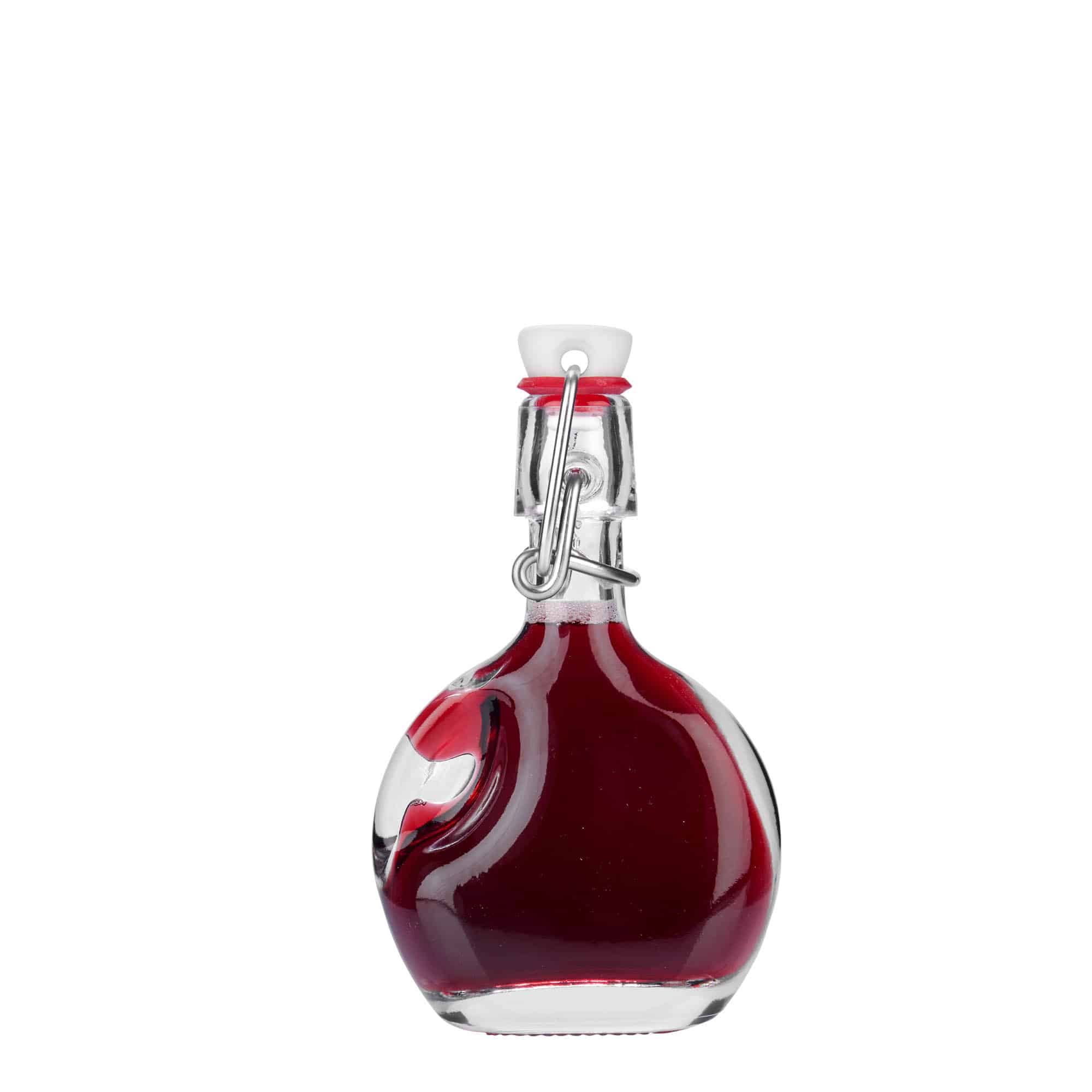 40 ml glasflaske 'Lukas', oval, åbning: patentprop