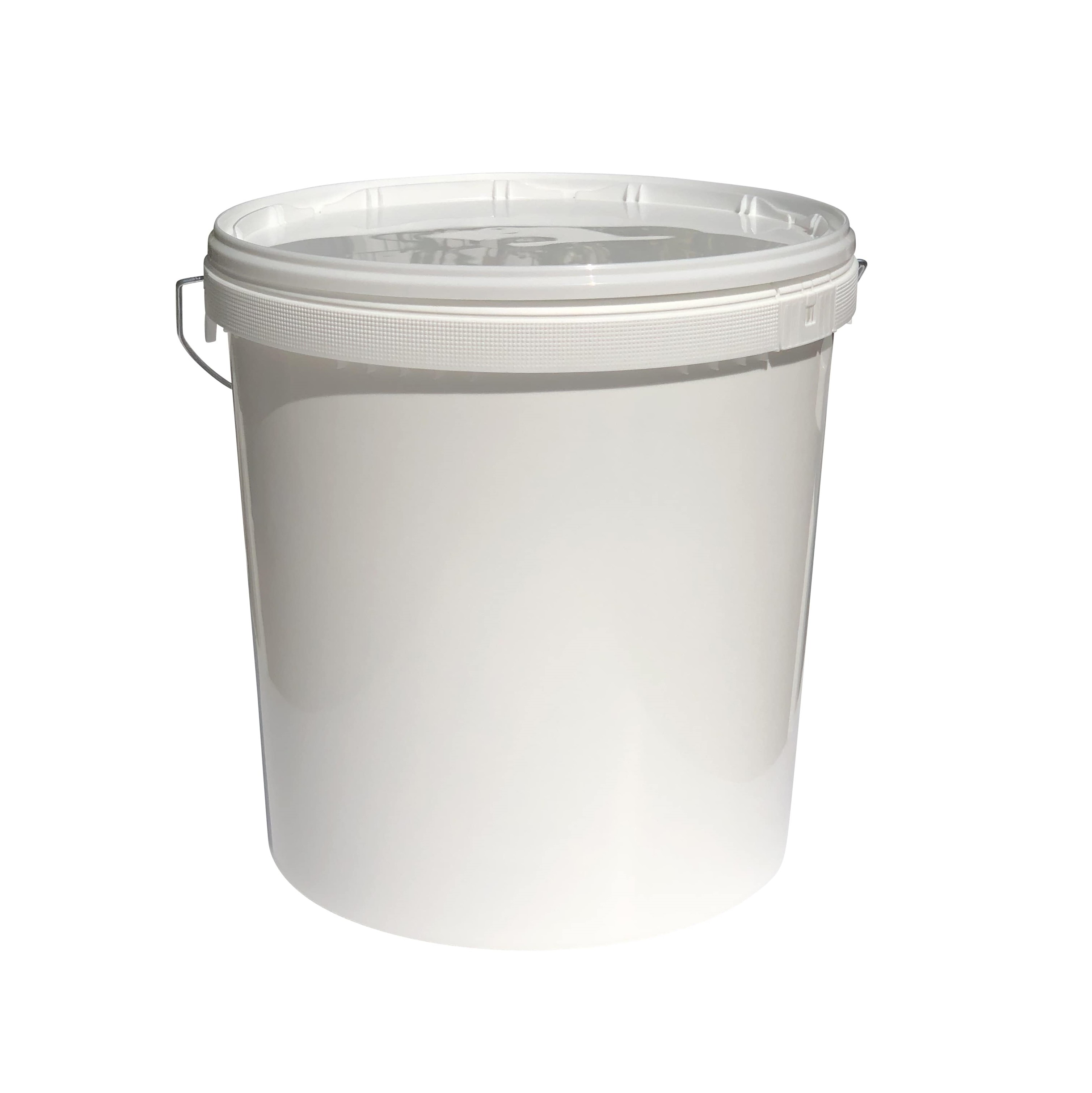 Låg til 5-6 l spande, PP-plast, hvid