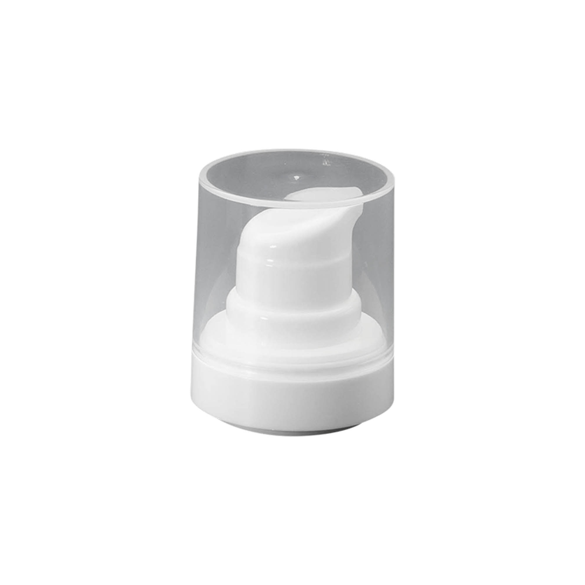 Airless dispenser pumpehoved 'Micro', PP-plast, hvid Airless dispenser pumpehoved 'Micro', PP-plast, hvid