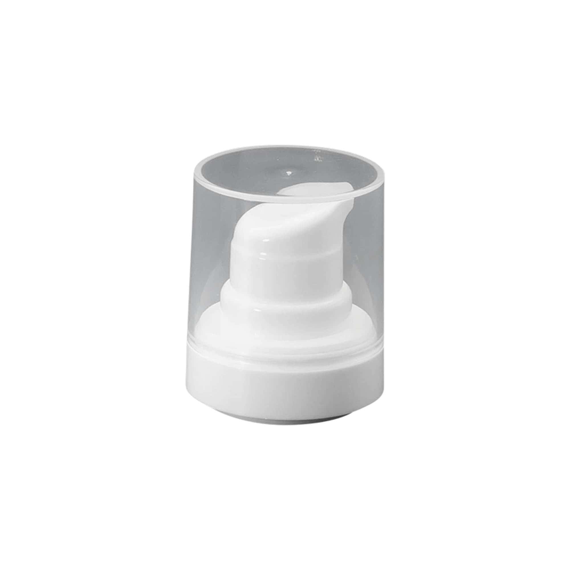 Airless dispenser pumpehoved 'Micro', PP-plast, hvid