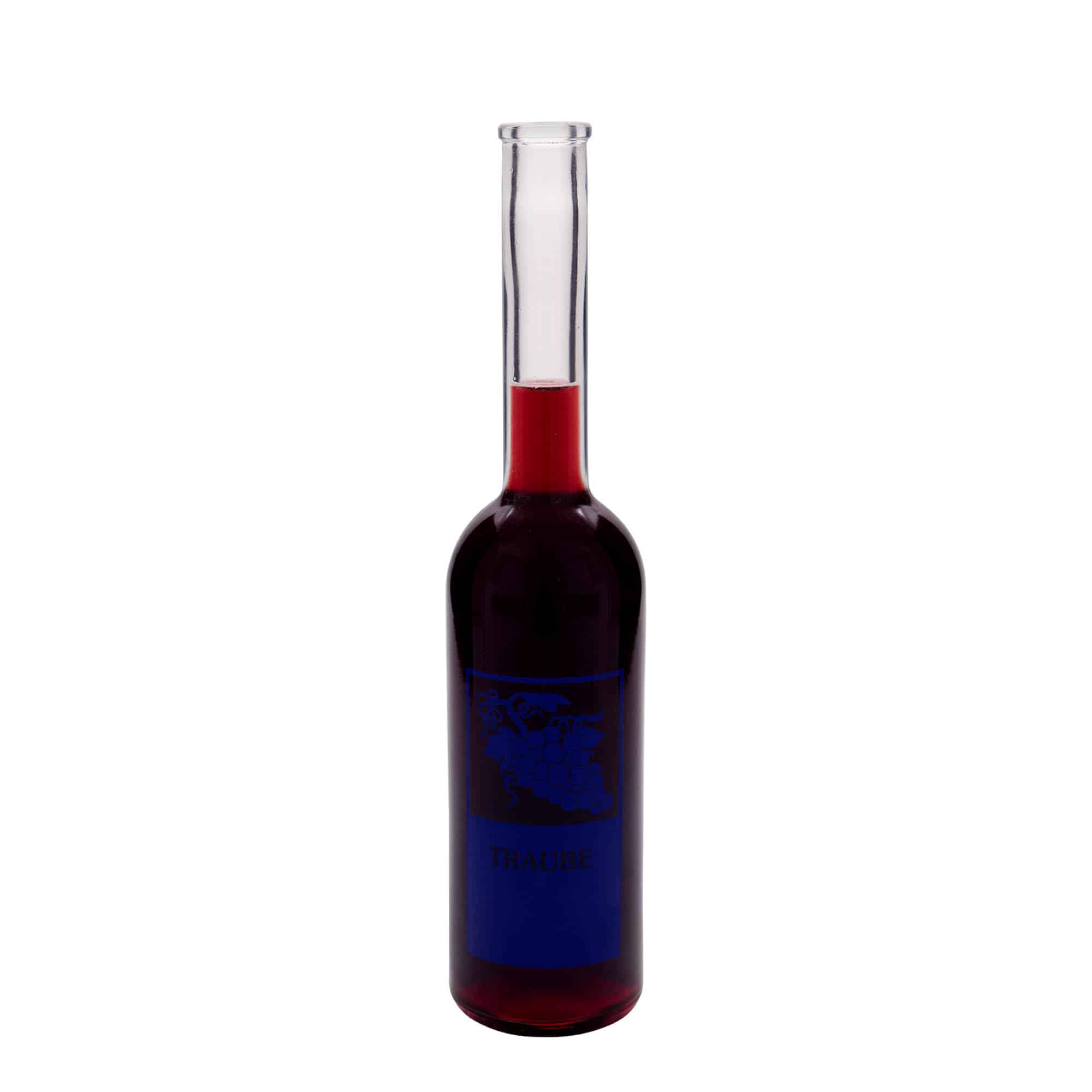 500 ml glasflaske 'Opera', motiv: Drue, åbning: Kork