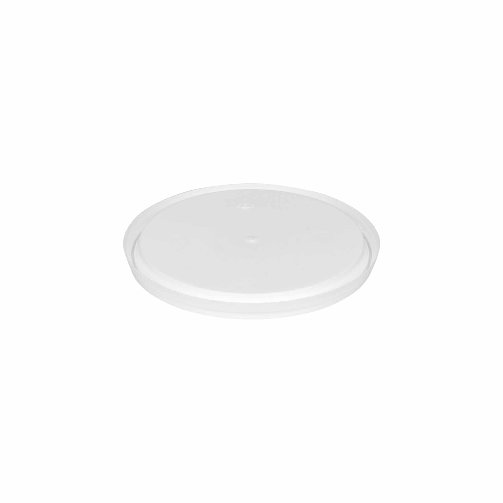 Låg til 0,6 l spand, PP-plast, hvid