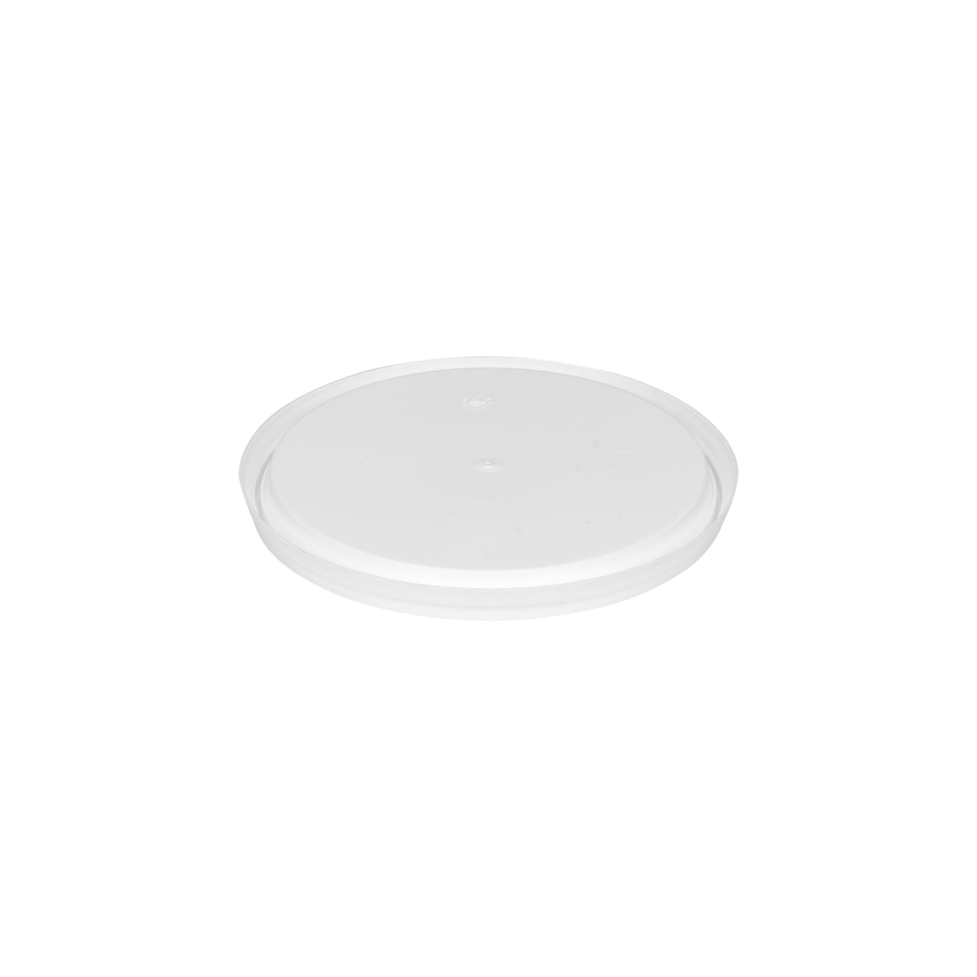 Låg til 0,6 l spand, PP-plast, hvid Låg til 0,6 l spand, PP-plast, hvid