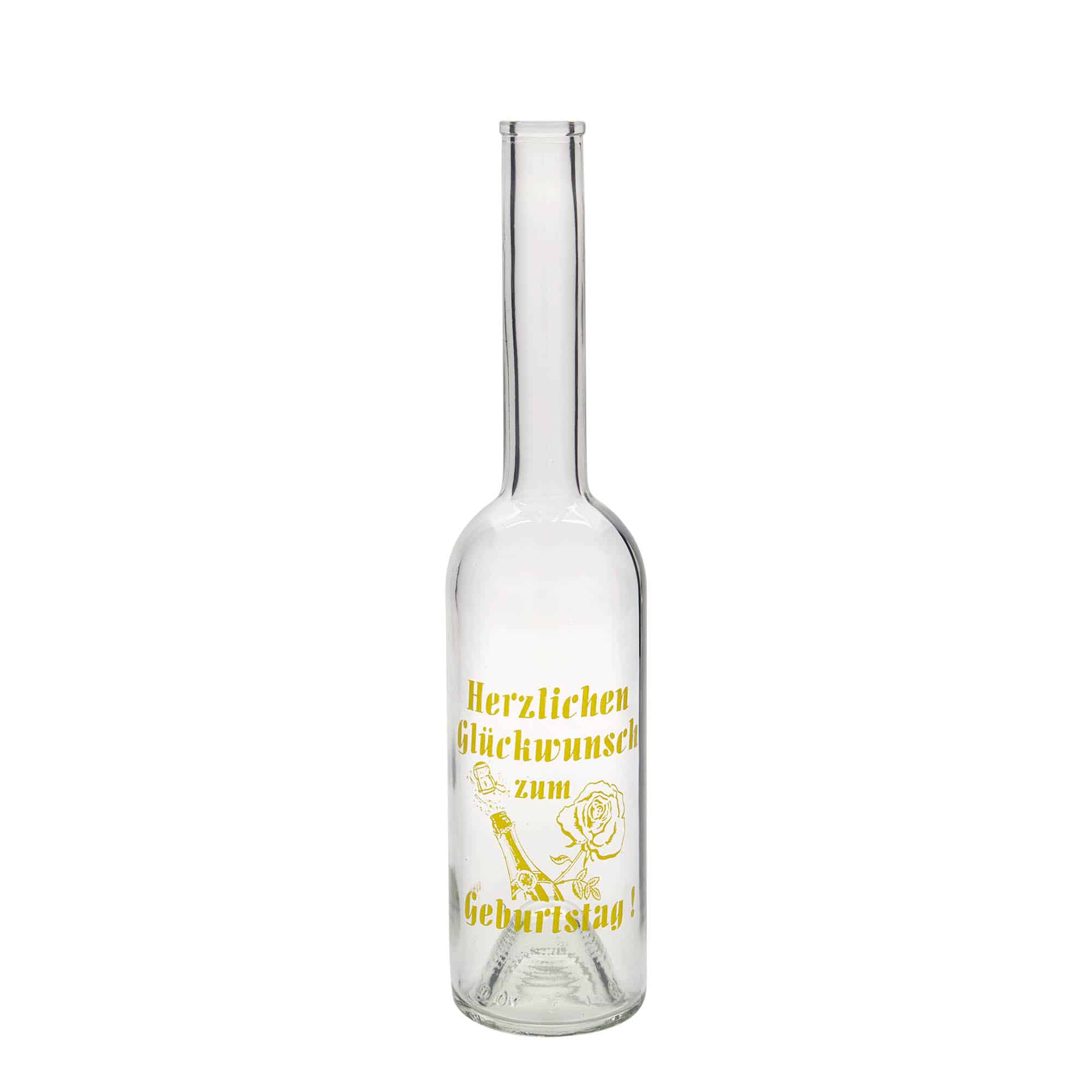 500 ml glasflaske 'Opera', motiv: Apple, åbning: Kork 500 ml glasflaske 'Opera', motiv: Apple, åbning: Kork